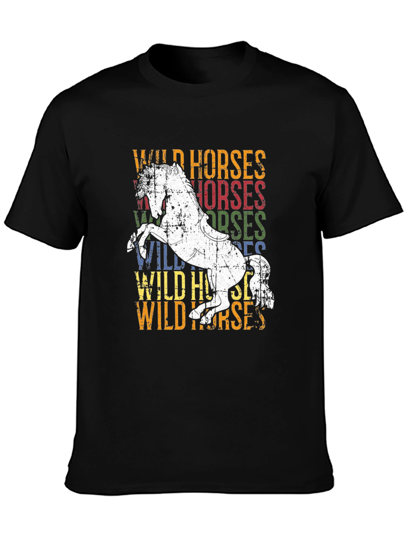 Wild Horses Graphic Tee | Equestrian Style T-Shirt
