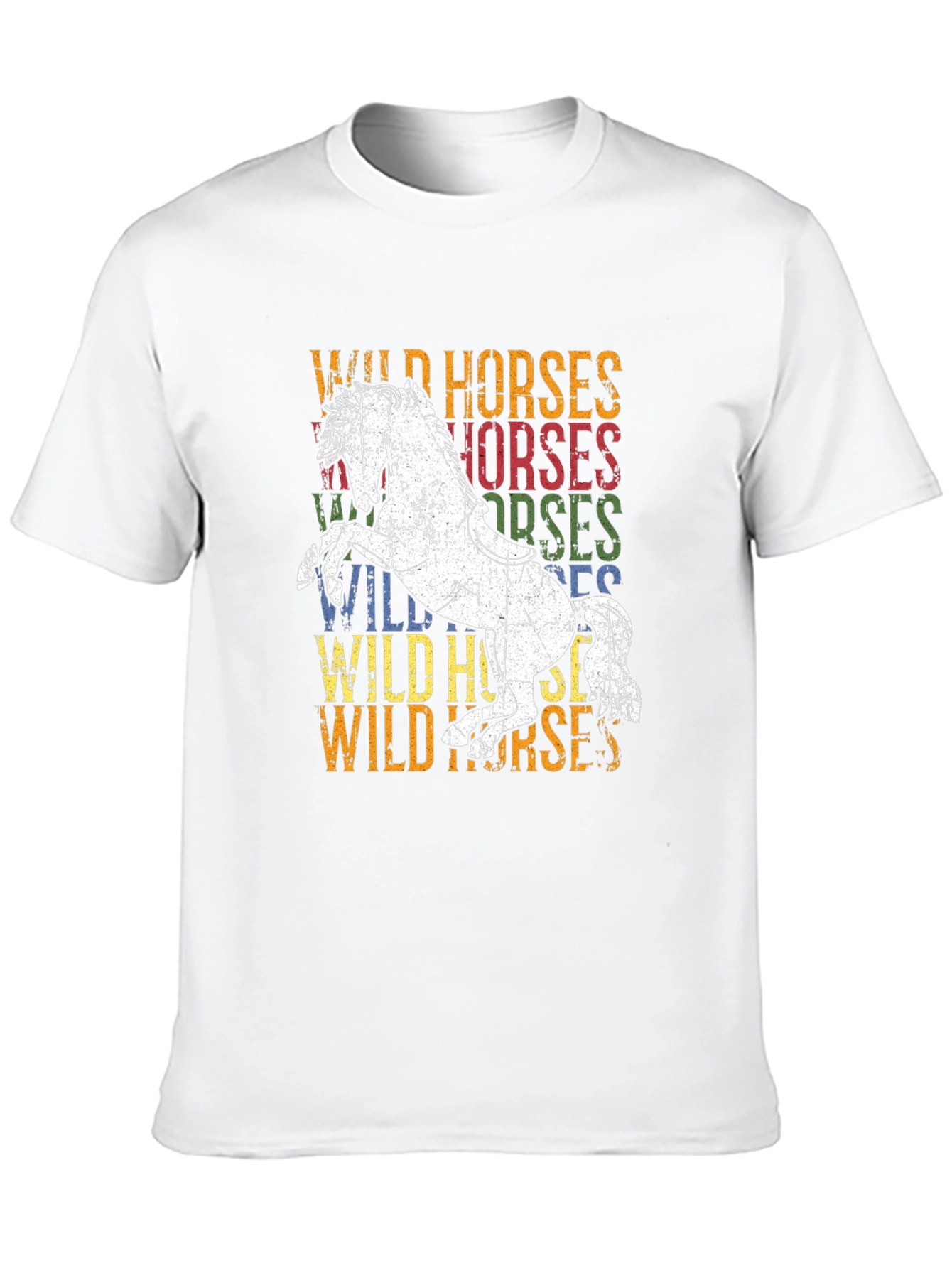 Wild Horses Graphic Tee | Equestrian Style T-Shirt