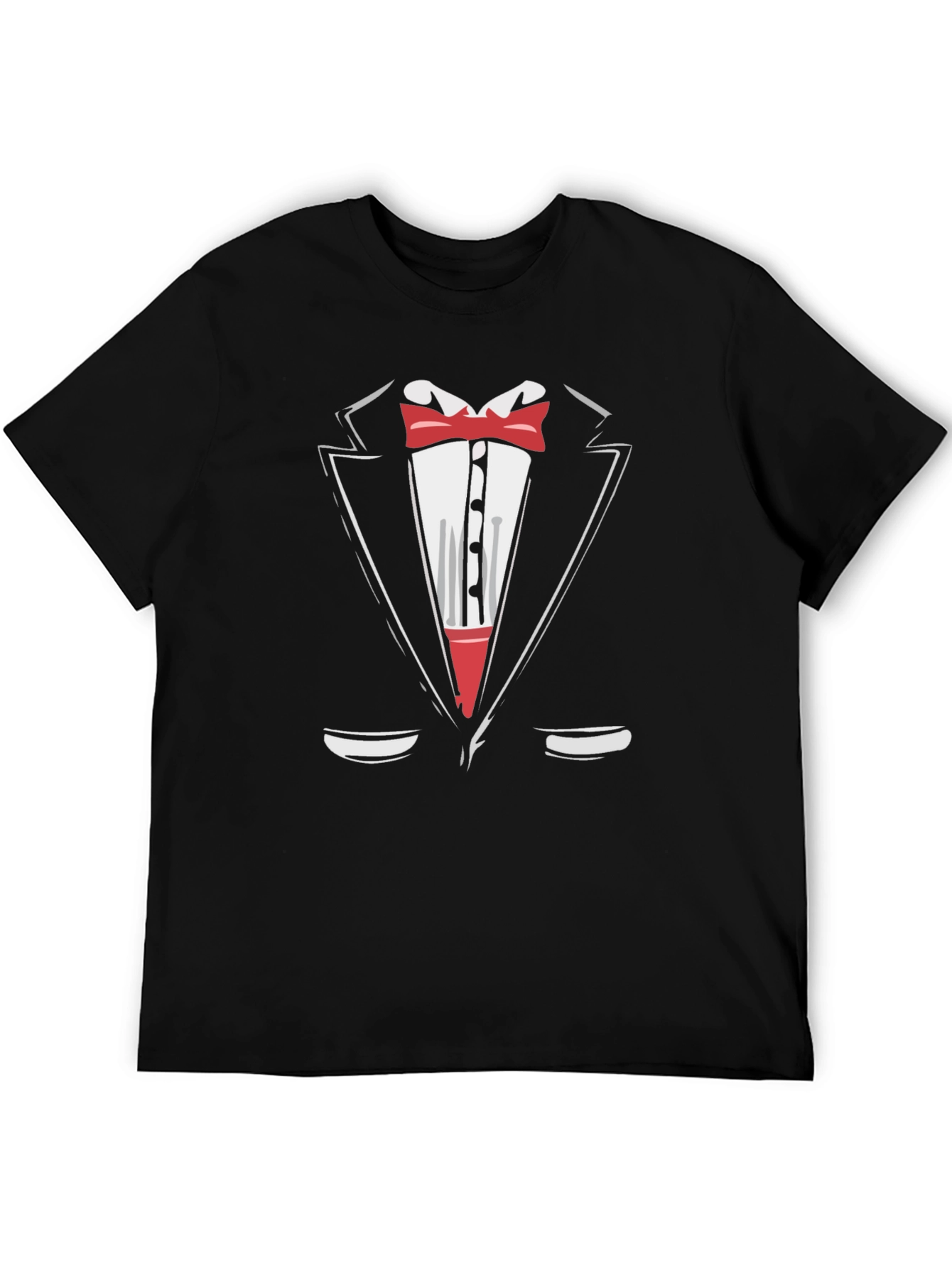 Tuxedo T-Shirt - Novelty Graphic Tee
