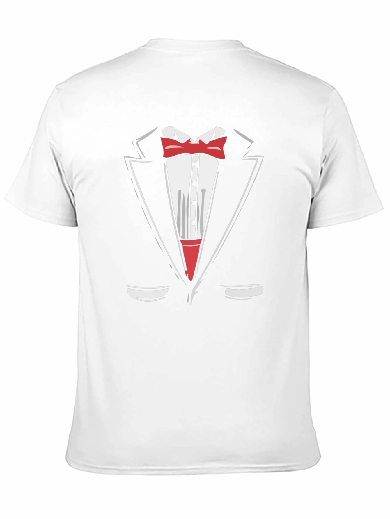 Tuxedo T-Shirt - Novelty Graphic Tee