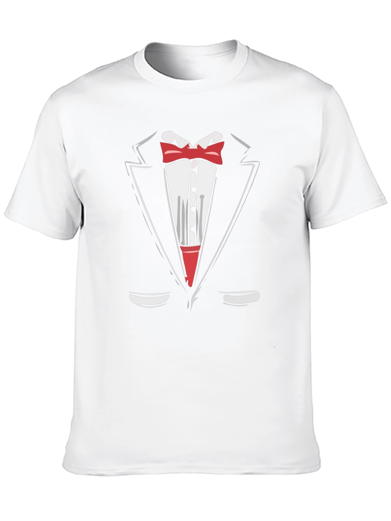 Tuxedo T-Shirt - Novelty Graphic Tee