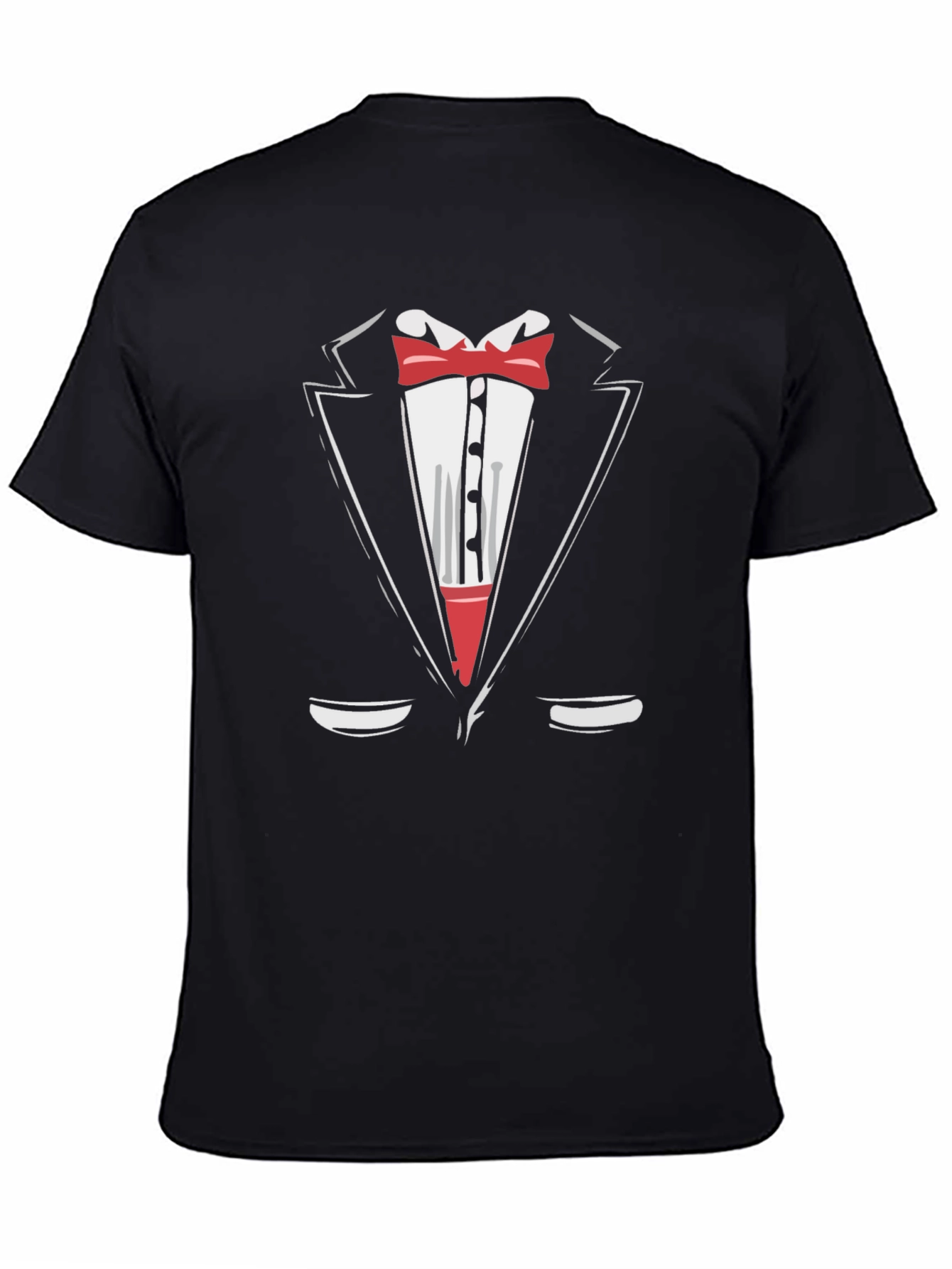 Tuxedo T-Shirt - Novelty Graphic Tee