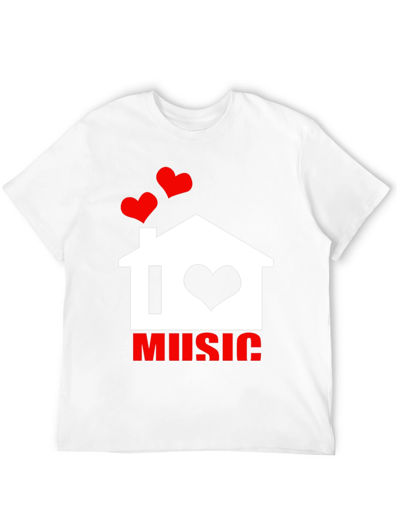 I Love Music T-Shirt - Graphic Tee