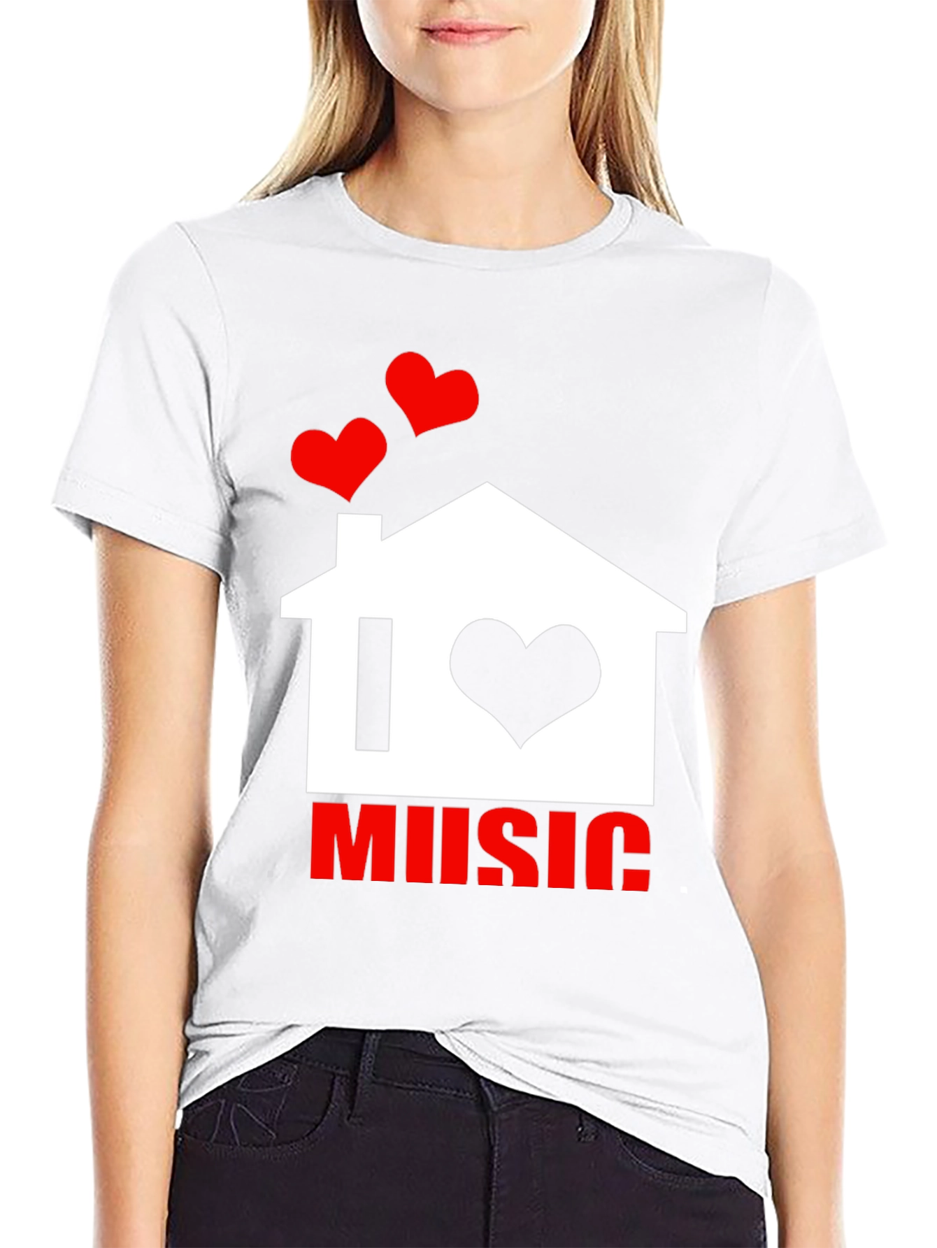 I Love Music T-Shirt - Graphic Tee