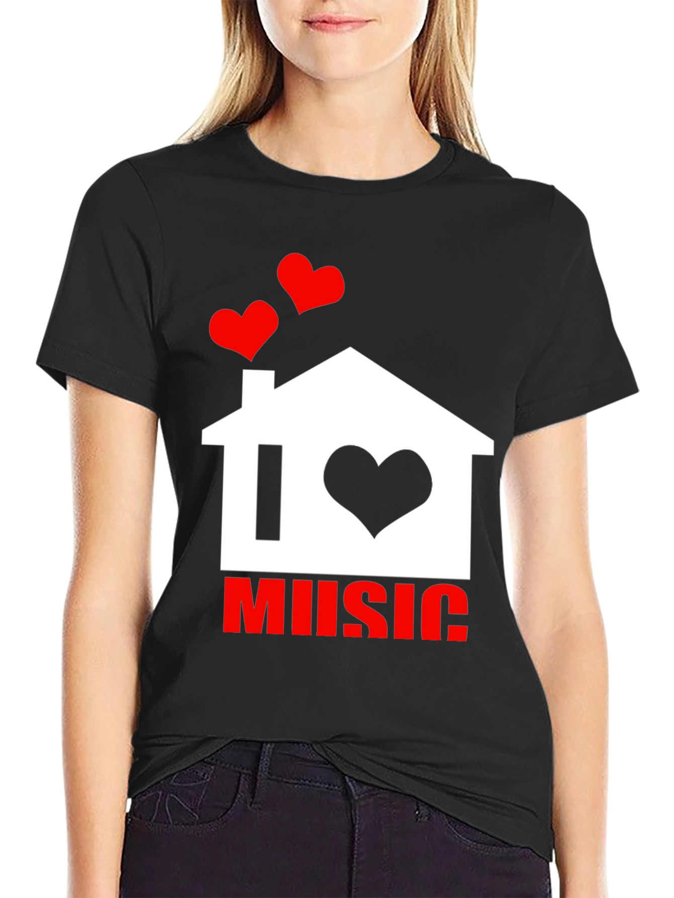 I Love Music T-Shirt - Graphic Tee