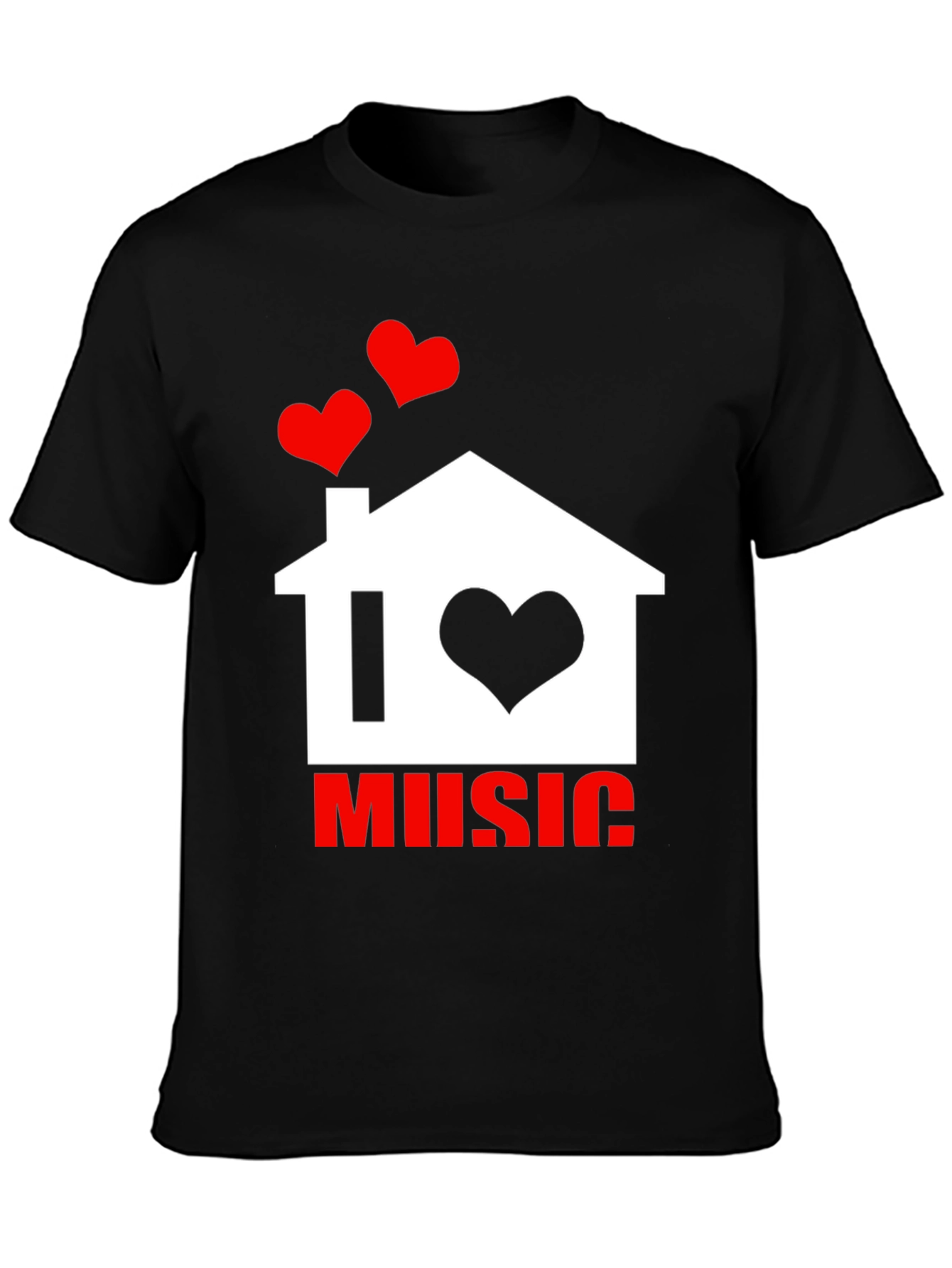 I Love Music T-Shirt - Graphic Tee