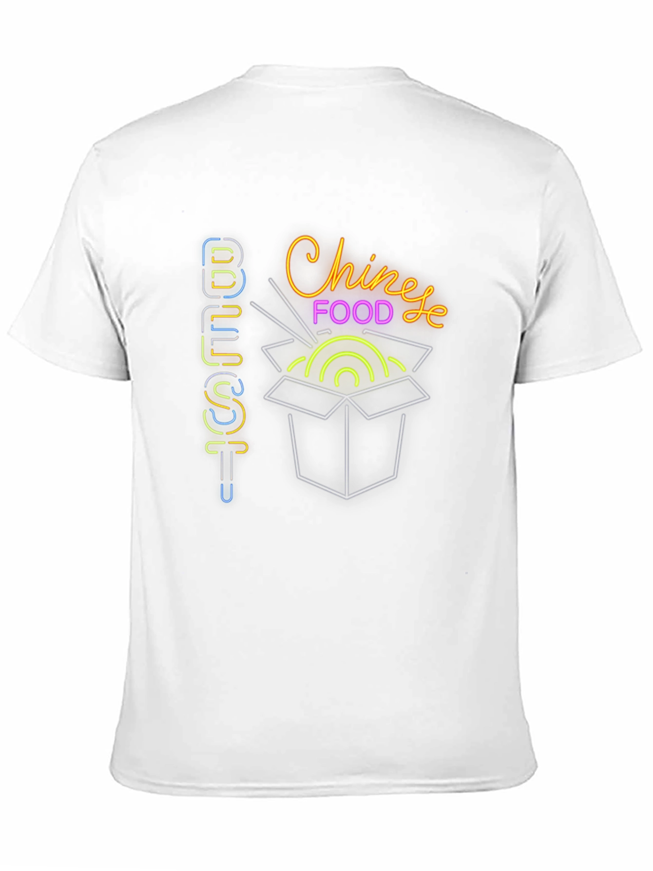 Best Chinese Food T-Shirt - Neon Design