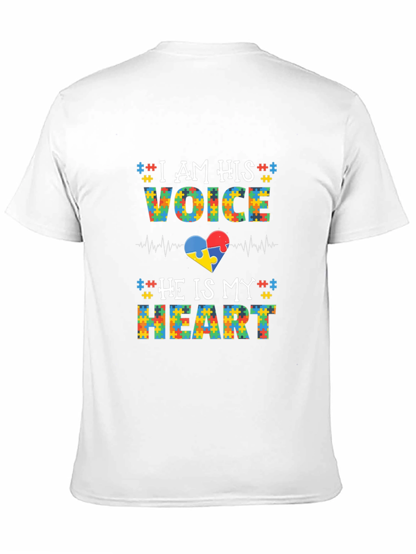 Autism Awareness T-Shirt: I Am His Voice