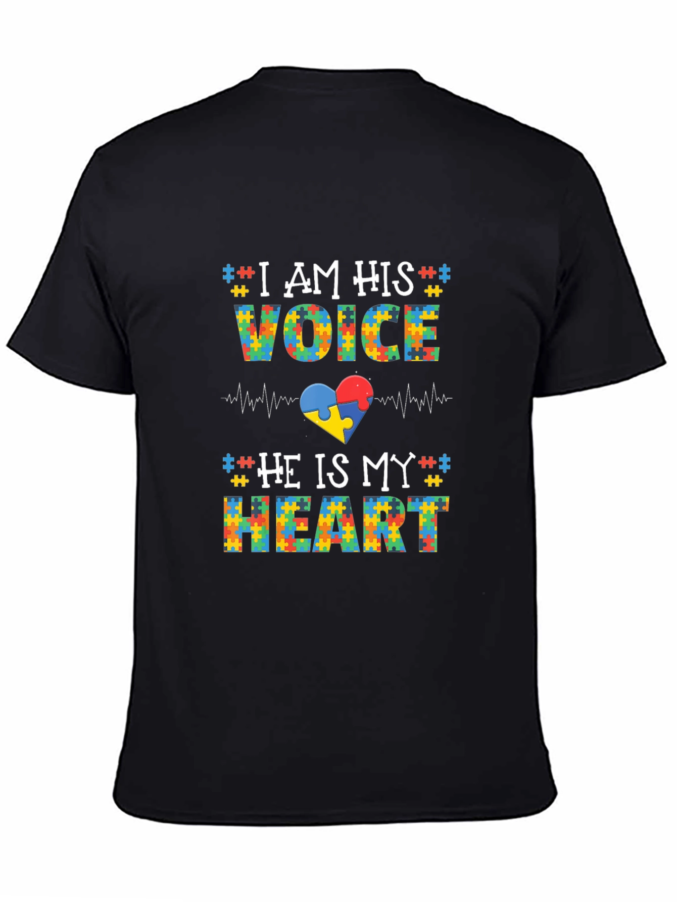 Autism Awareness T-Shirt: I Am His Voice