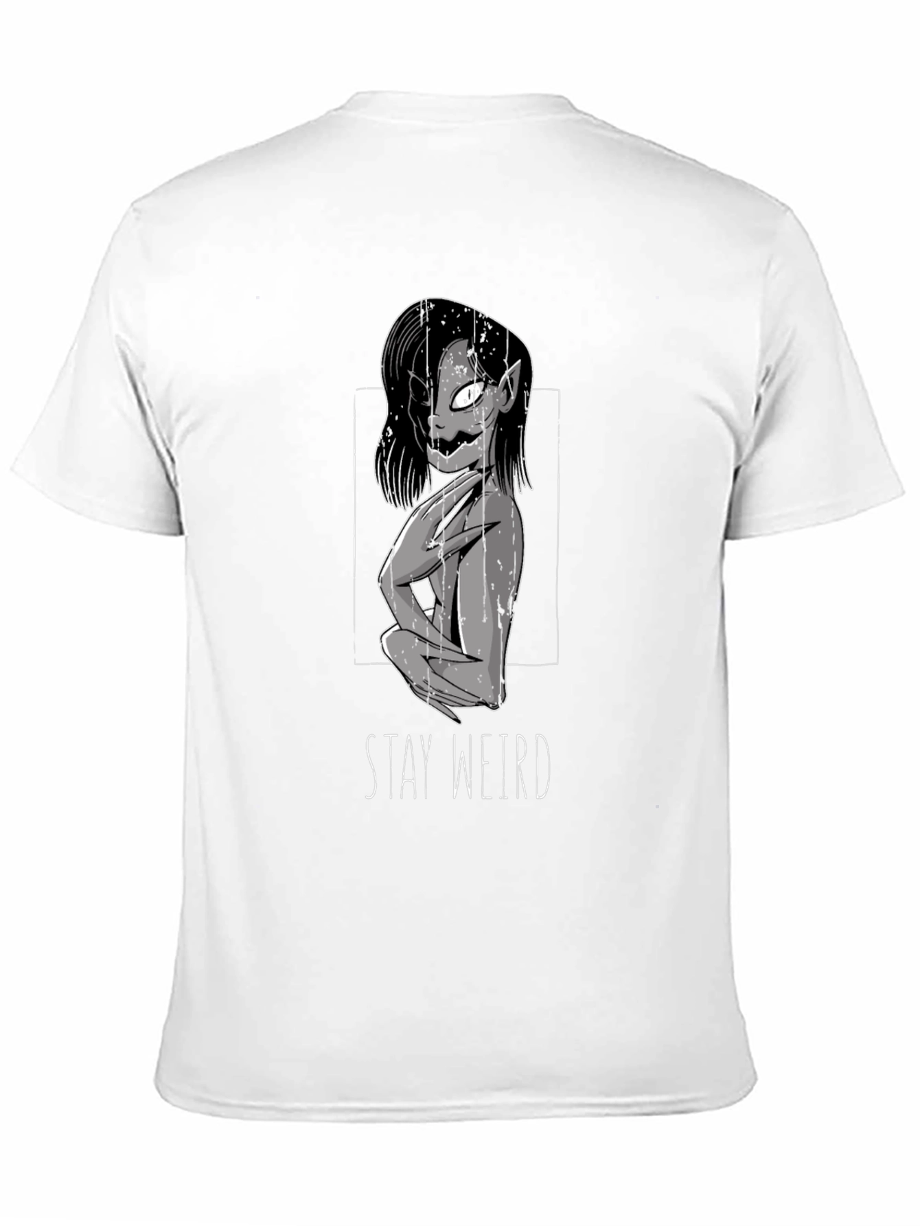 Stay Weird Graphic Tee - Unisex Dark T-Shirt