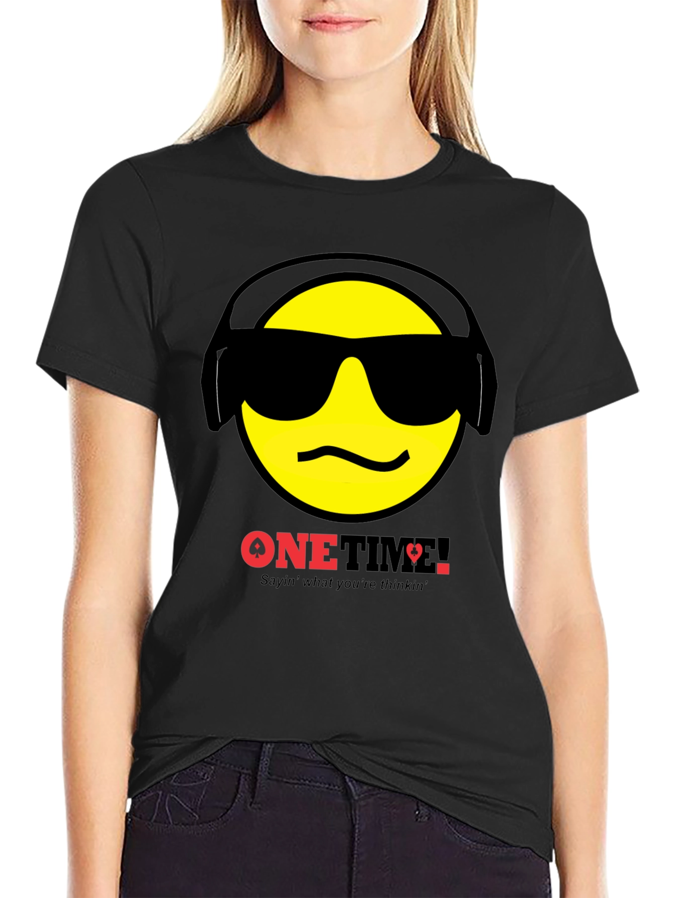 Cool Emoji Graphic T-Shirt - One Time!