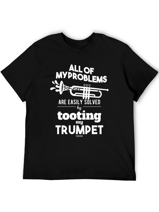 Funny Trumpet Player T-Shirt - Solved Problems