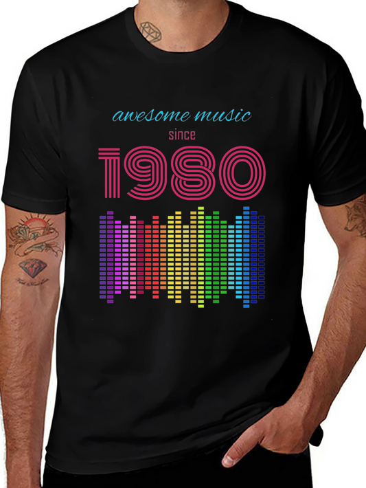 Awesome Music Since 1980 T-Shirt