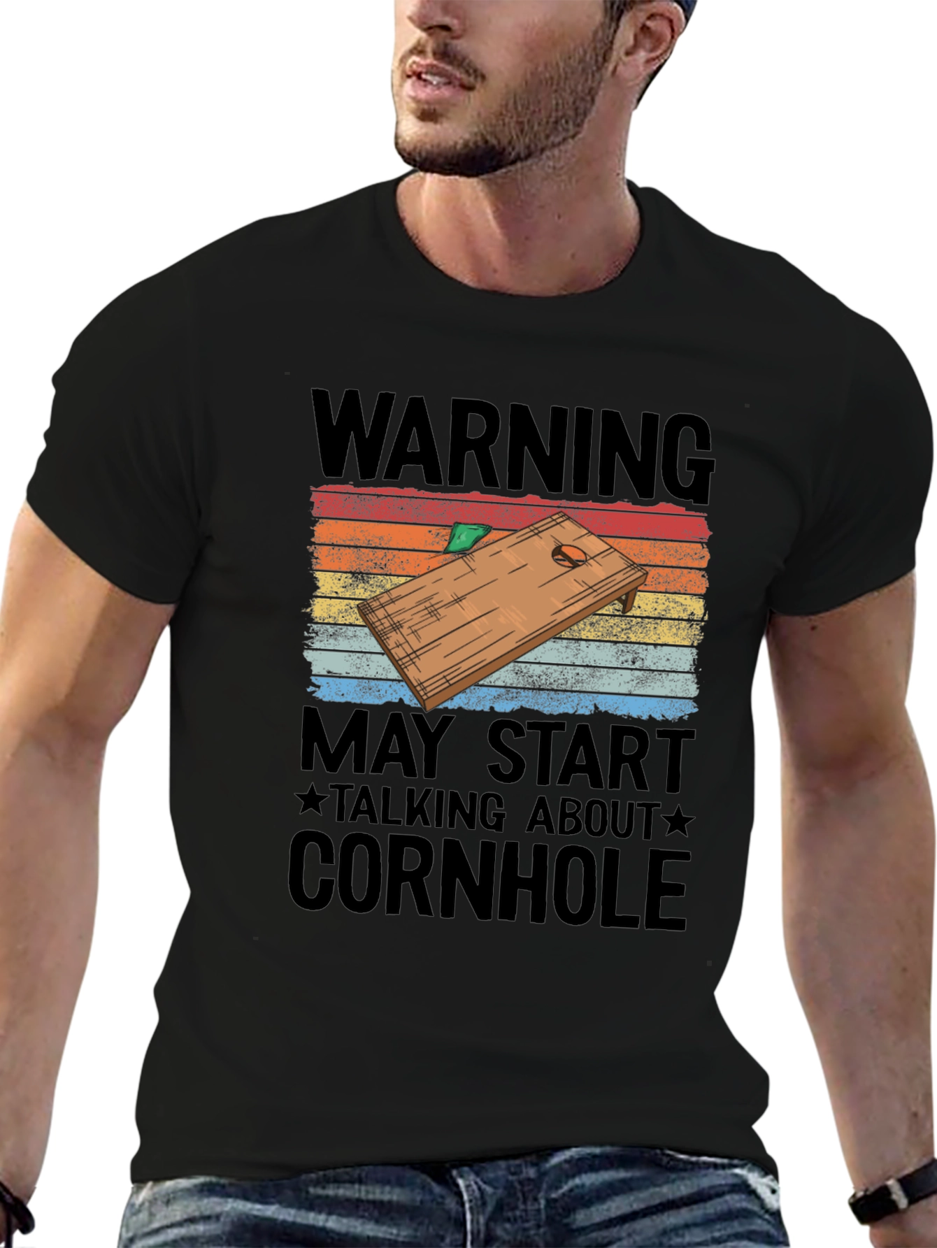 Cornhole Warning T-Shirt