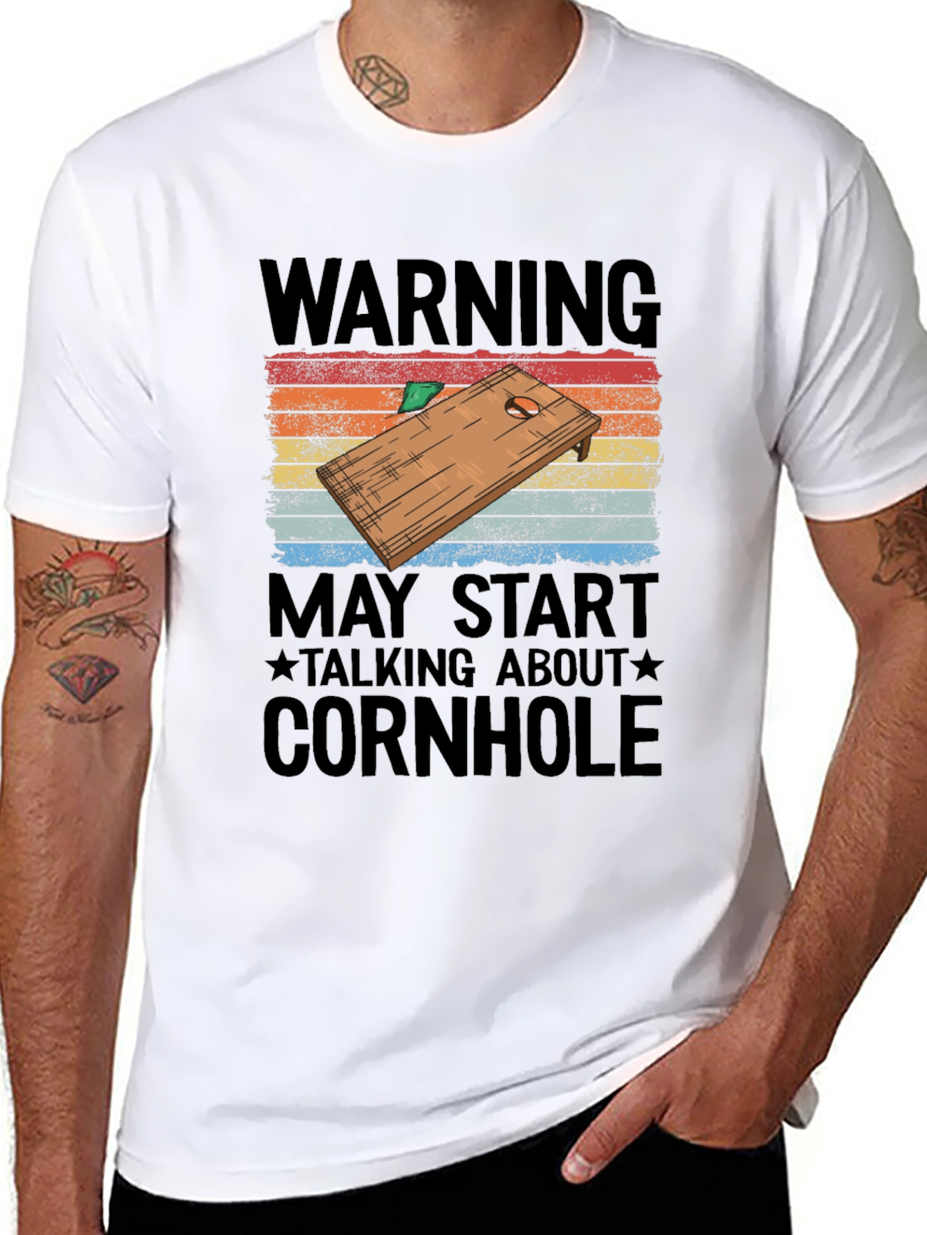 Cornhole Warning T-Shirt