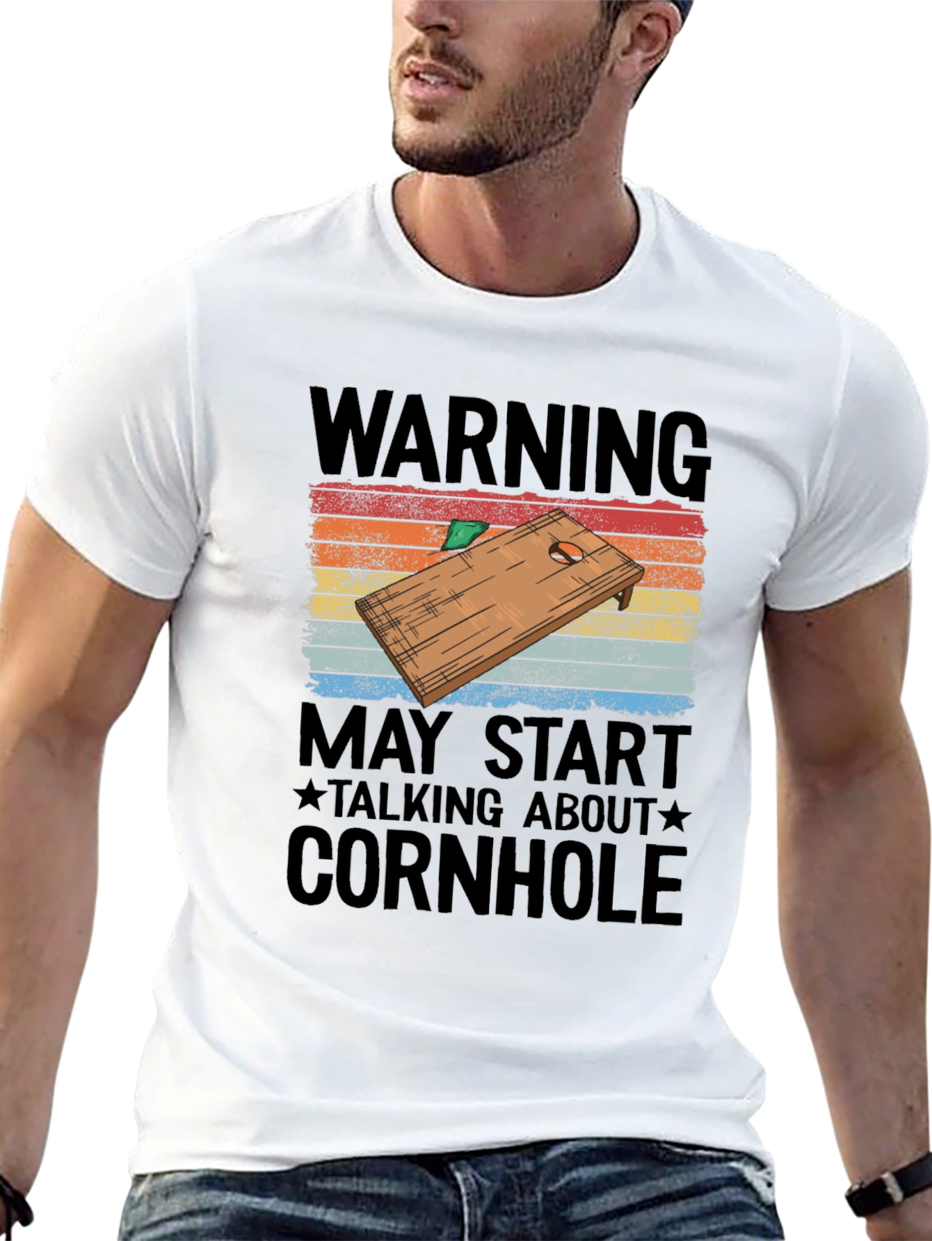 Cornhole Warning T-Shirt
