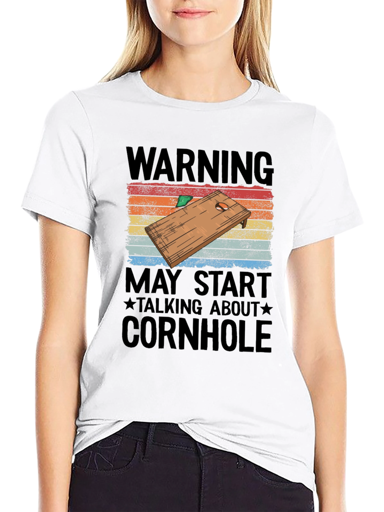Cornhole Warning T-Shirt