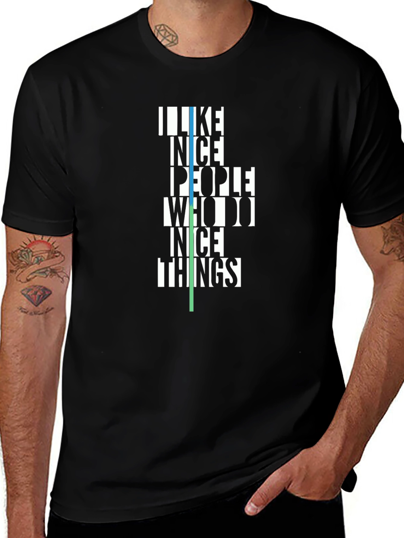I Like Nice People T-Shirt