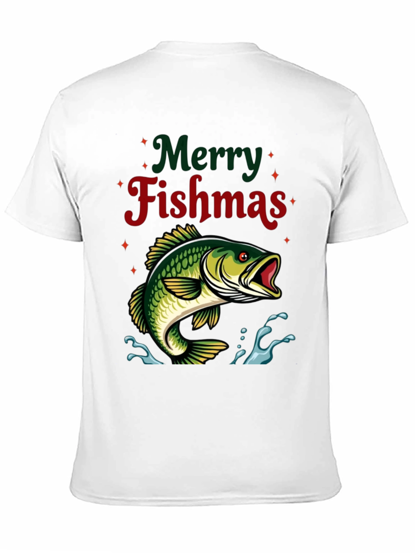 Merry Fishmas Graphic T-Shirt