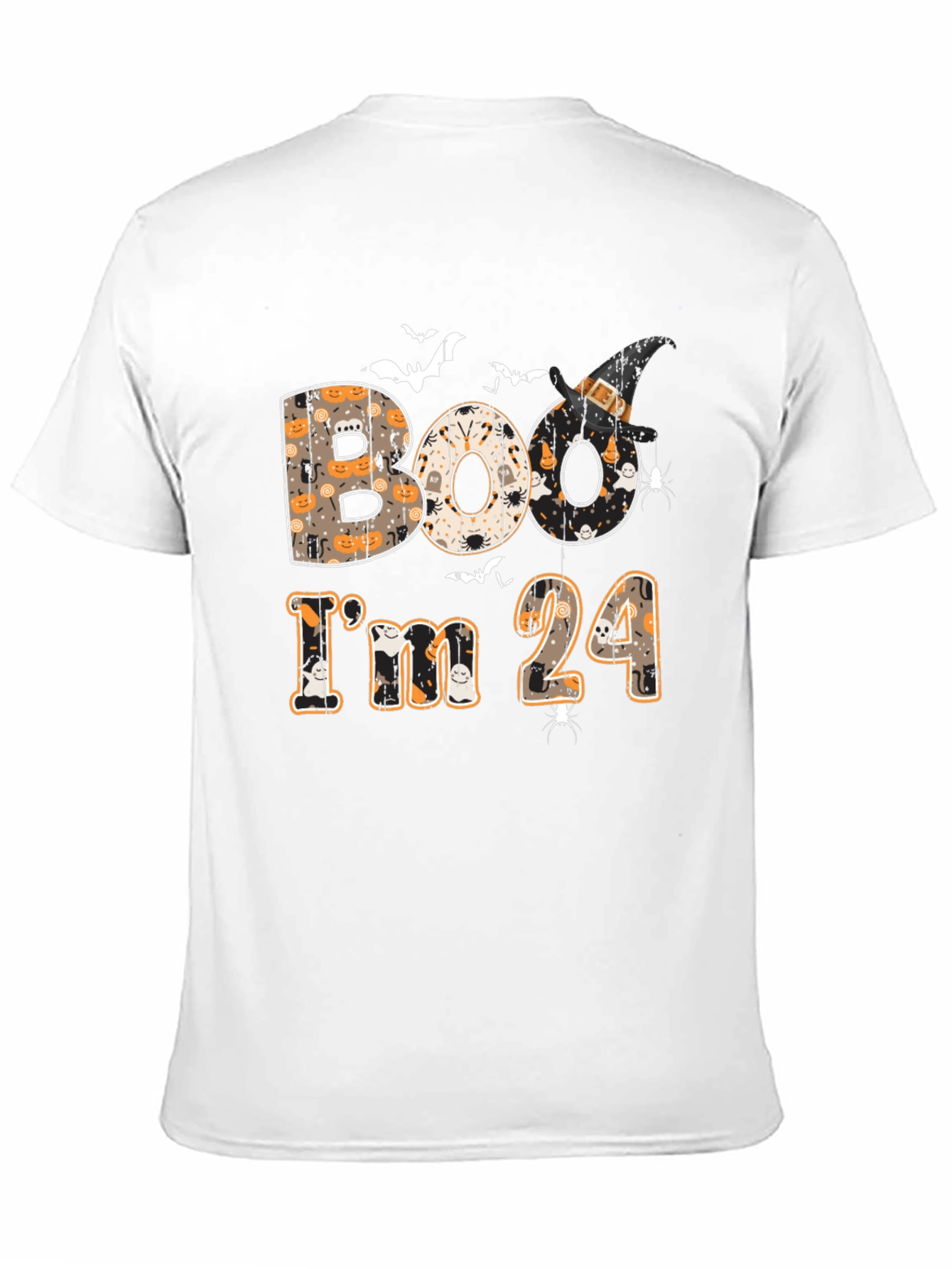Boo Im 24 Halloween Graphic Tee
