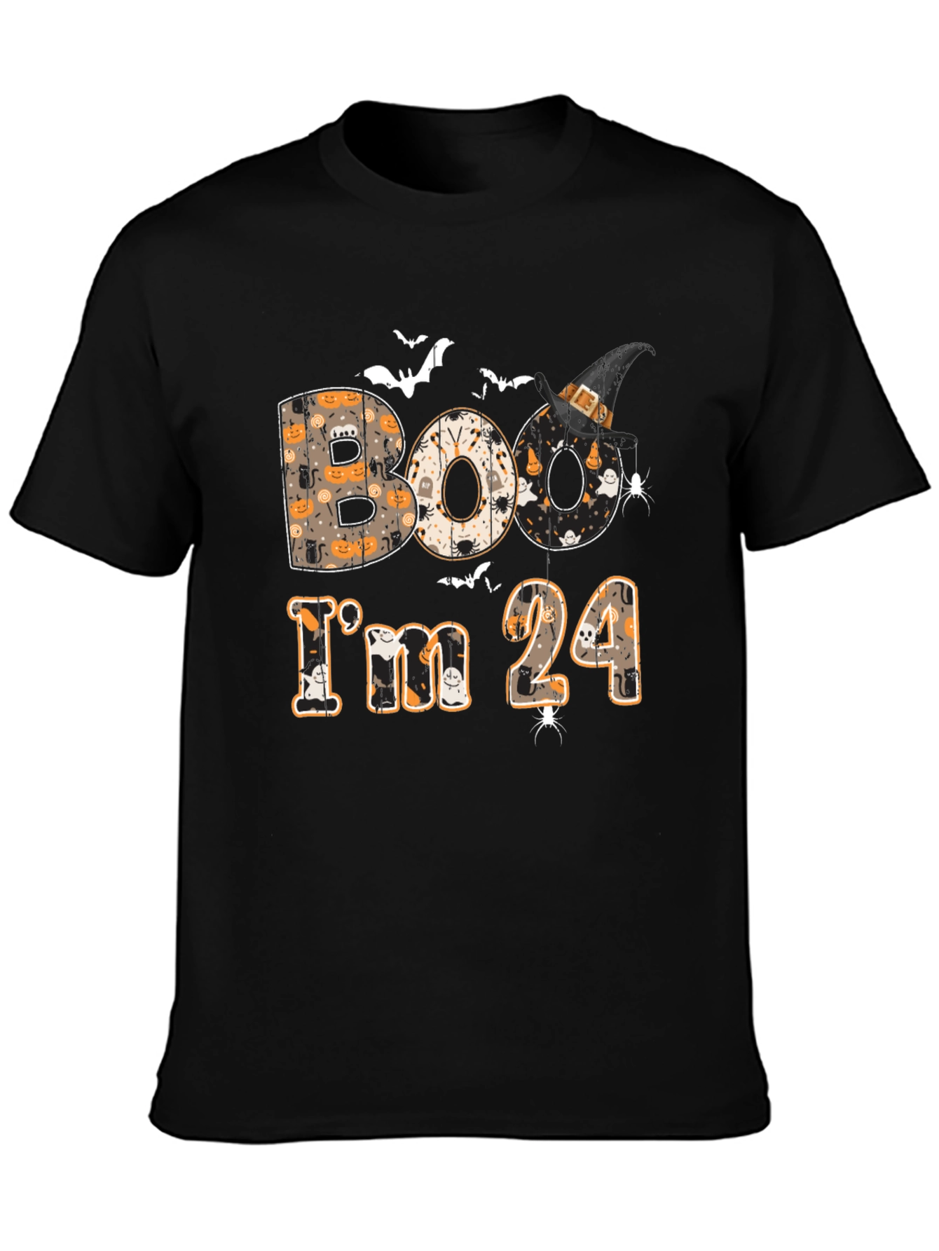 Boo Im 24 Halloween Graphic Tee