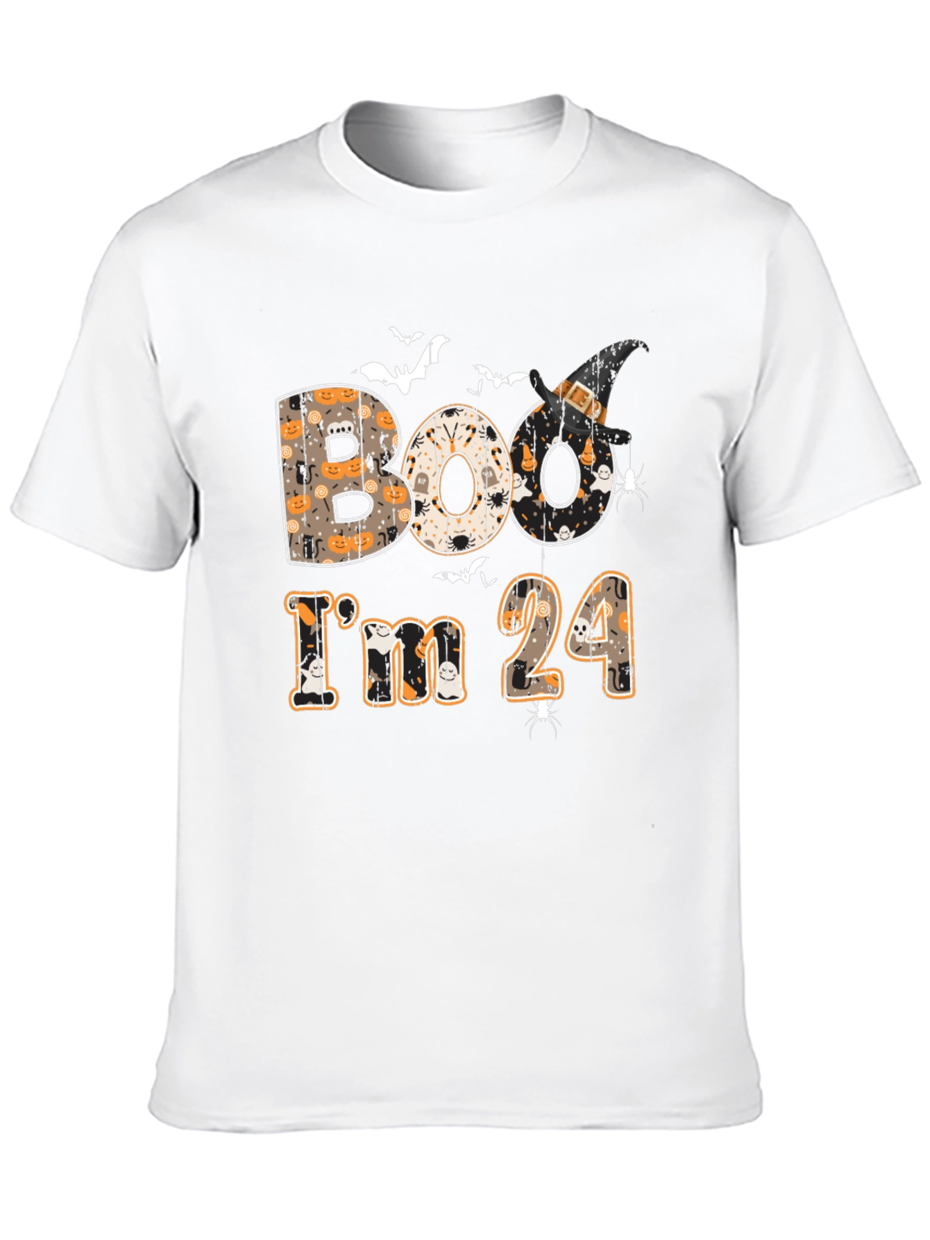 Boo Im 24 Halloween Graphic Tee