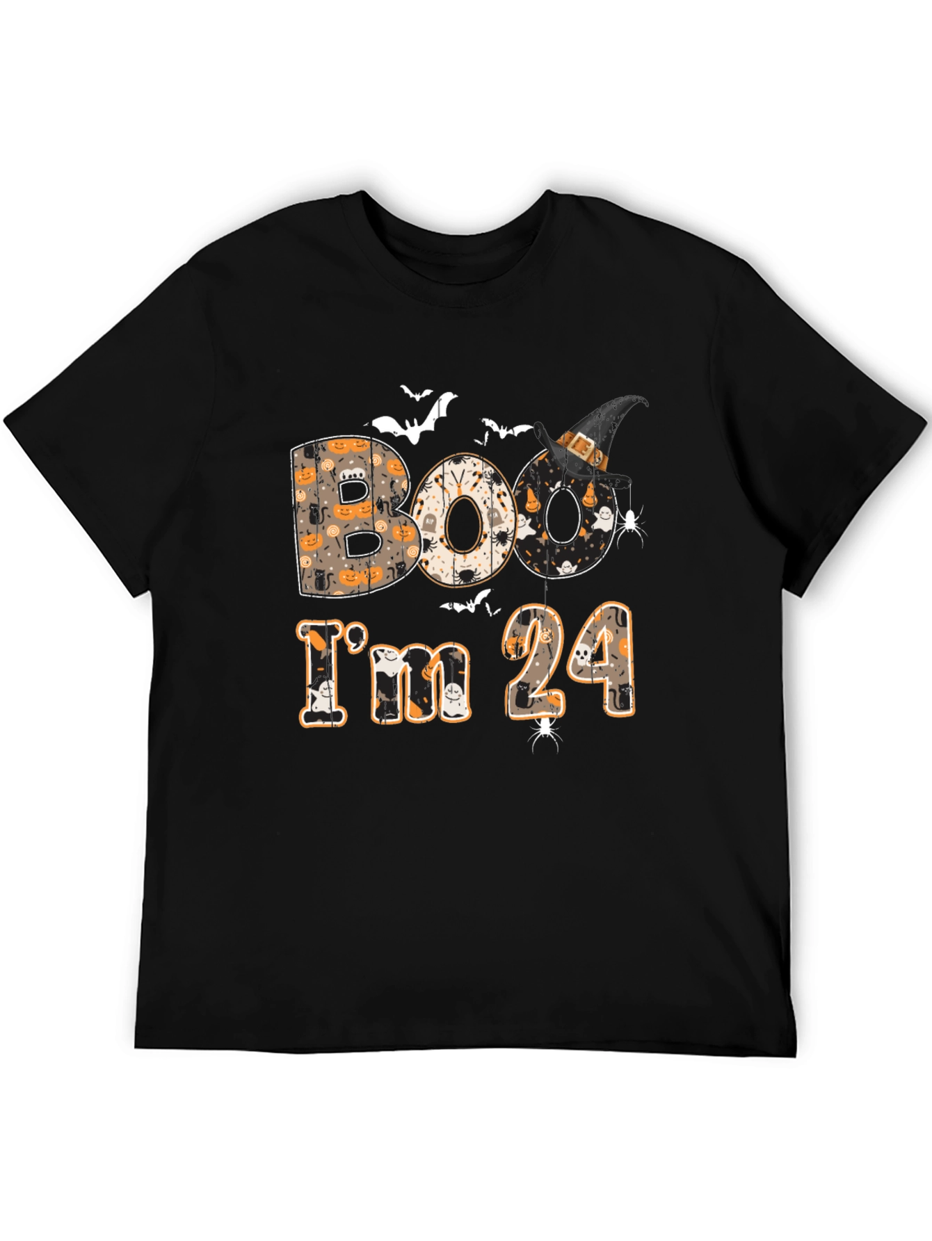 Boo Im 24 Halloween Graphic Tee