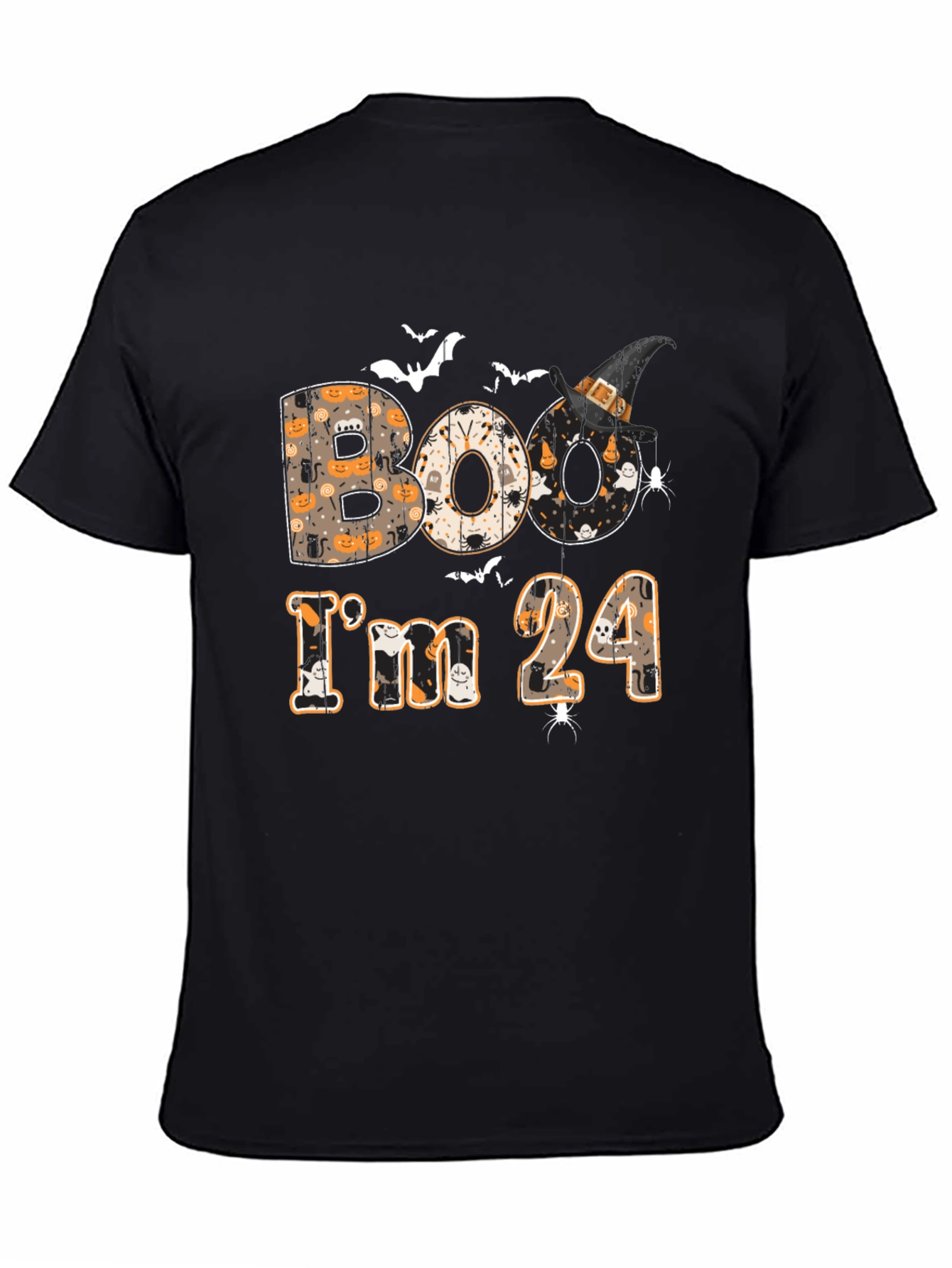 Boo Im 24 Halloween Graphic Tee