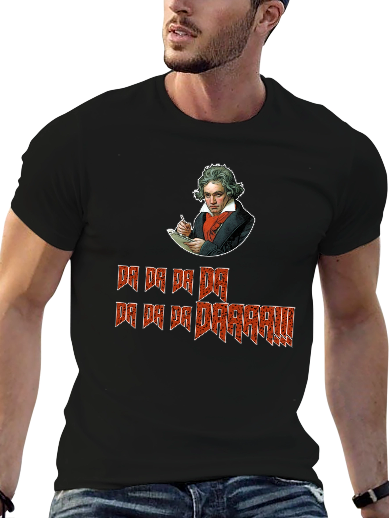 Beethoven Metal T-Shirt: Da Da Da DAAAA!!!