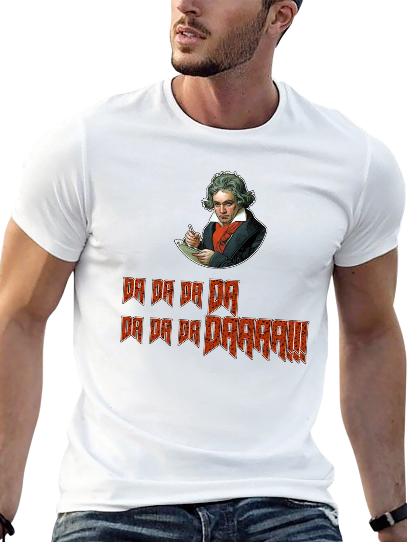 Beethoven Metal T-Shirt: Da Da Da DAAAA!!!