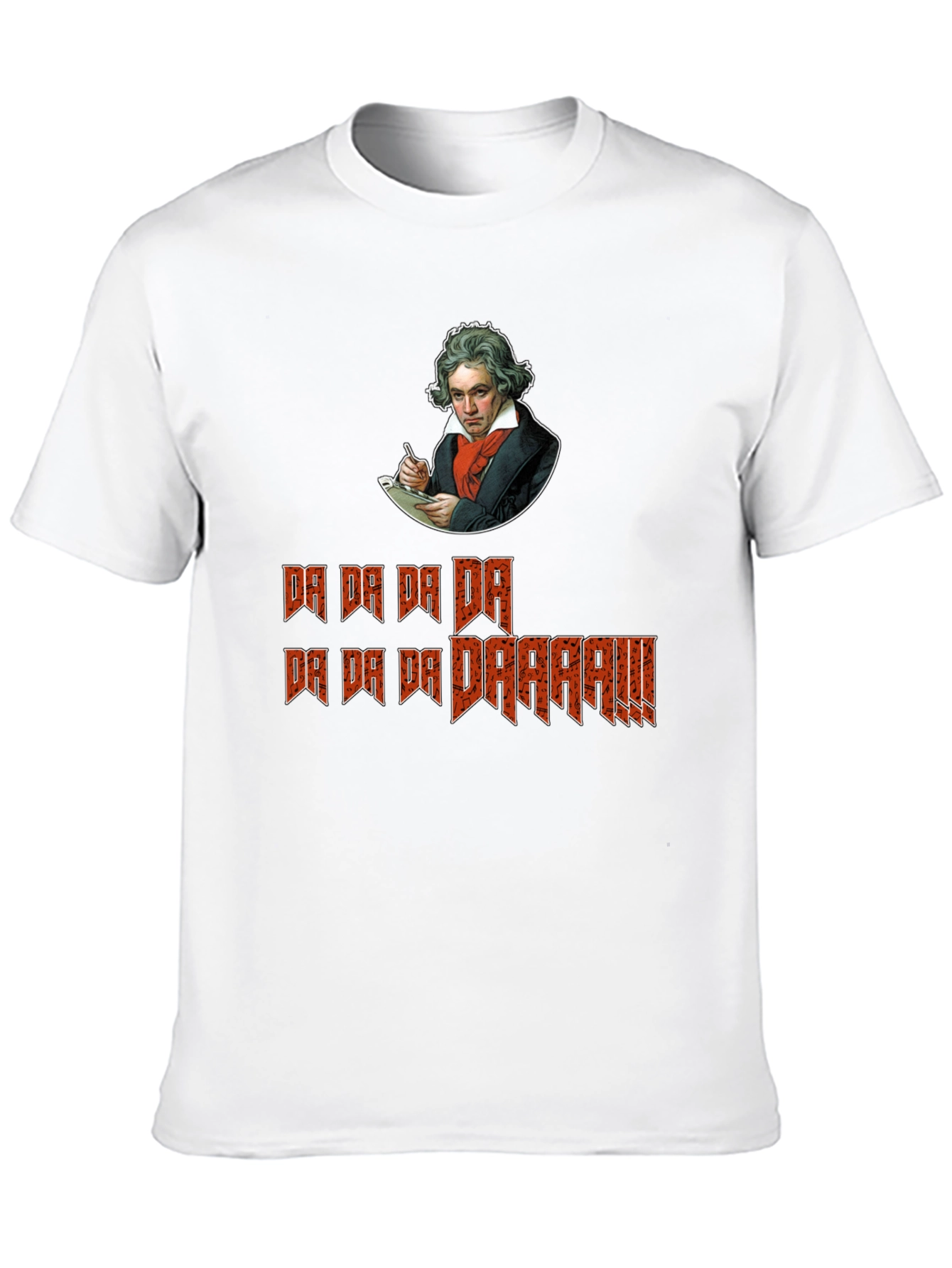 Beethoven Metal T-Shirt: Da Da Da DAAAA!!!