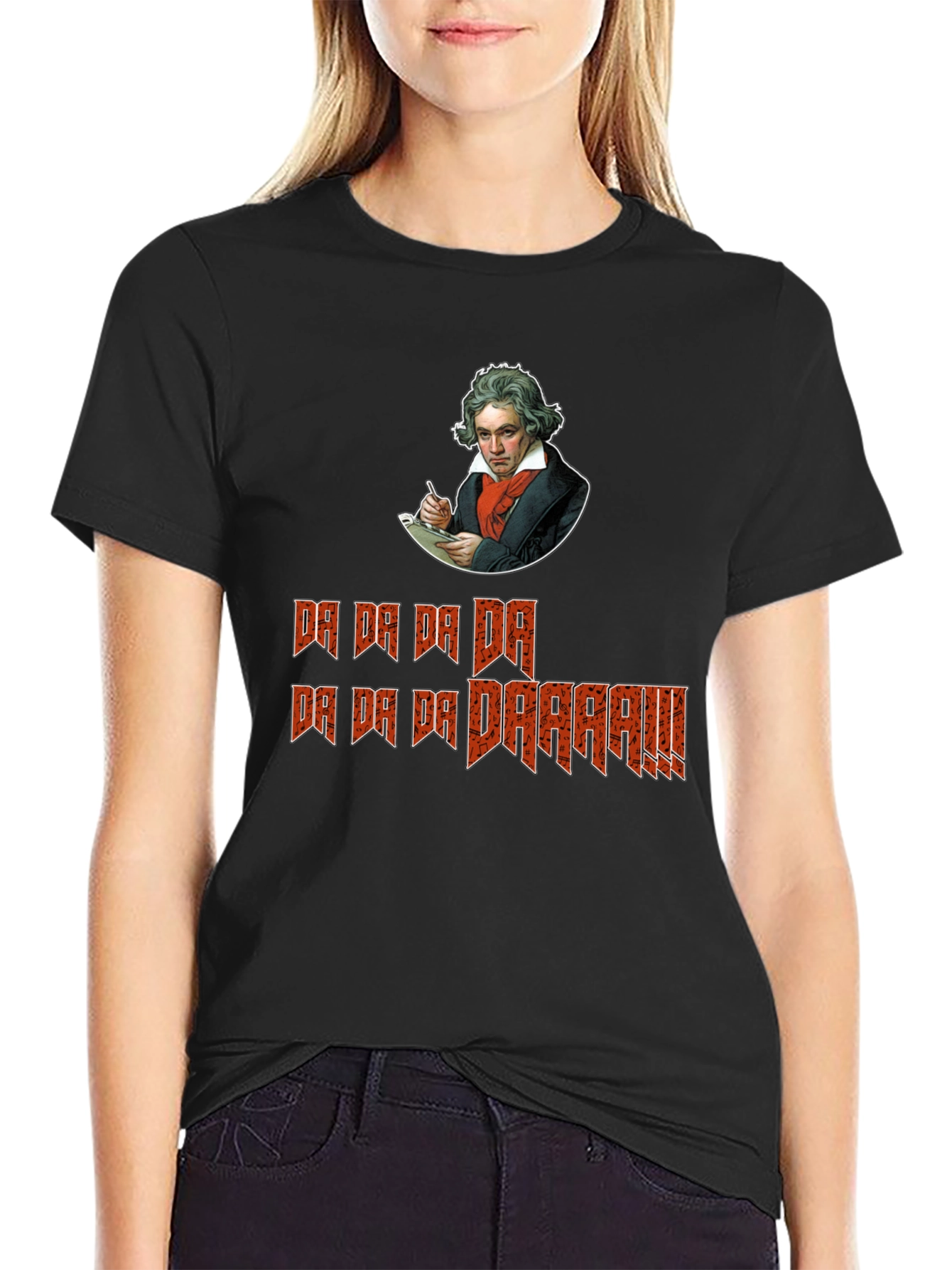 Beethoven Metal T-Shirt: Da Da Da DAAAA!!!