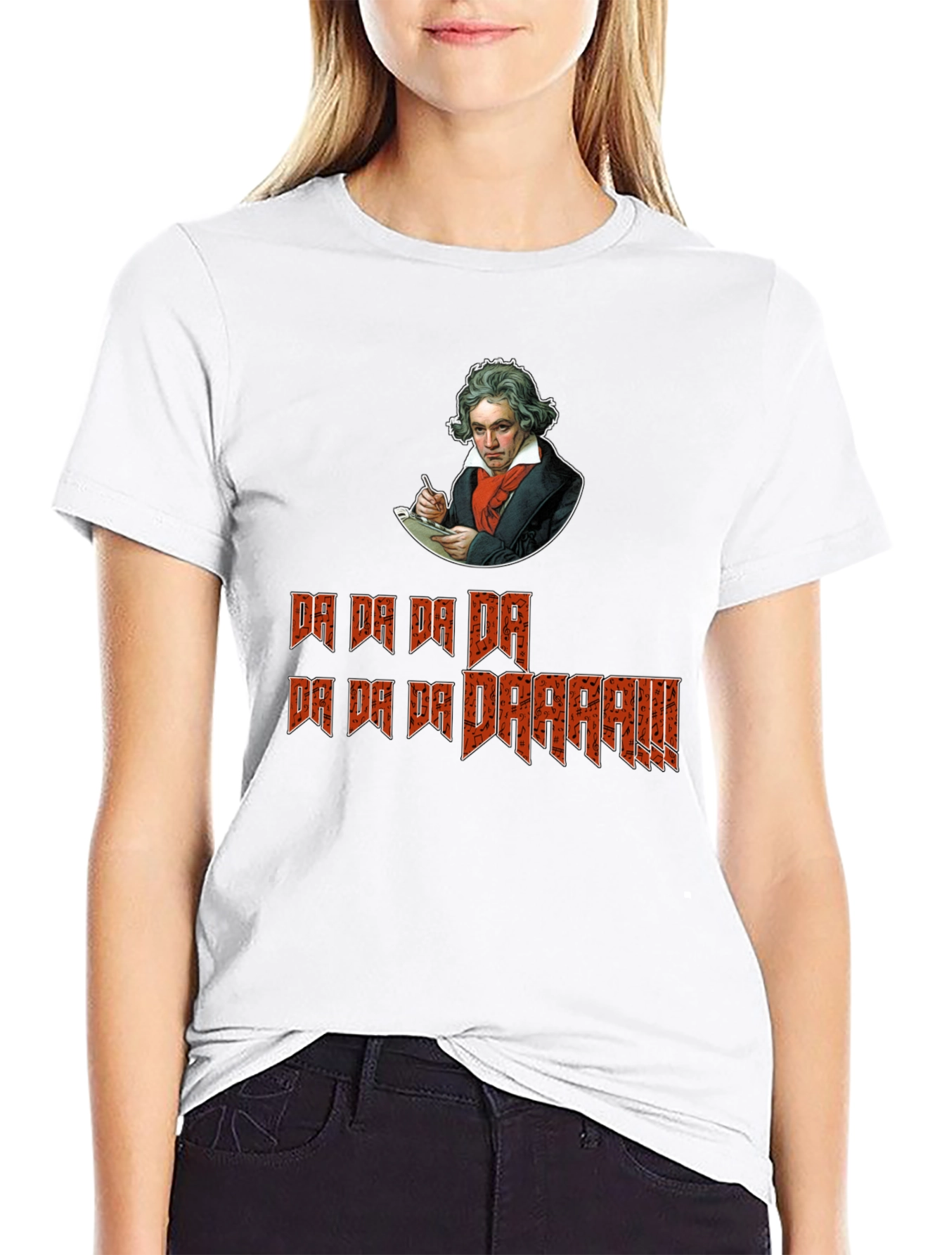 Beethoven Metal T-Shirt: Da Da Da DAAAA!!!