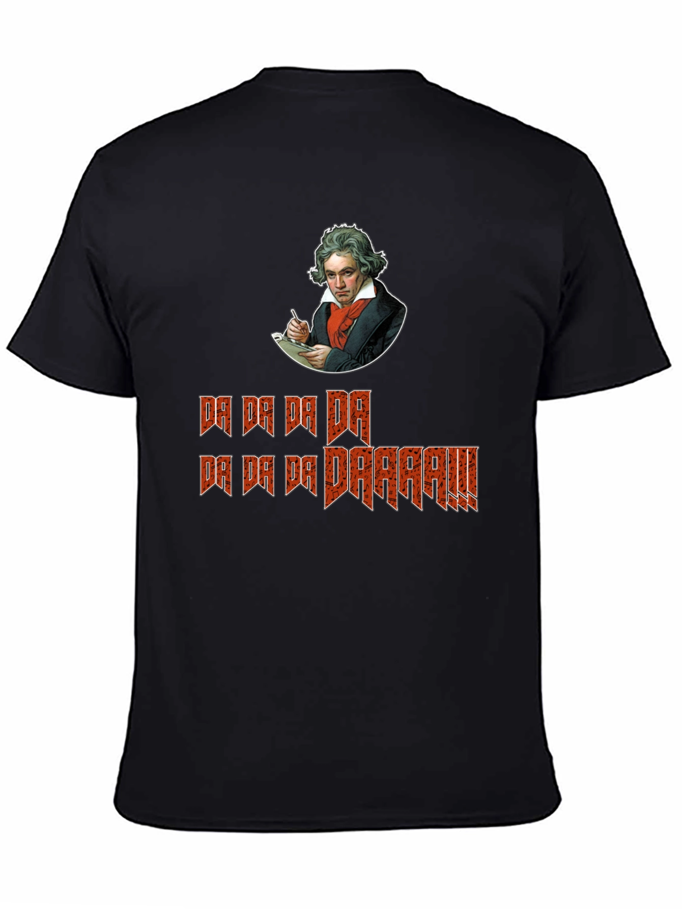 Beethoven Metal T-Shirt: Da Da Da DAAAA!!!