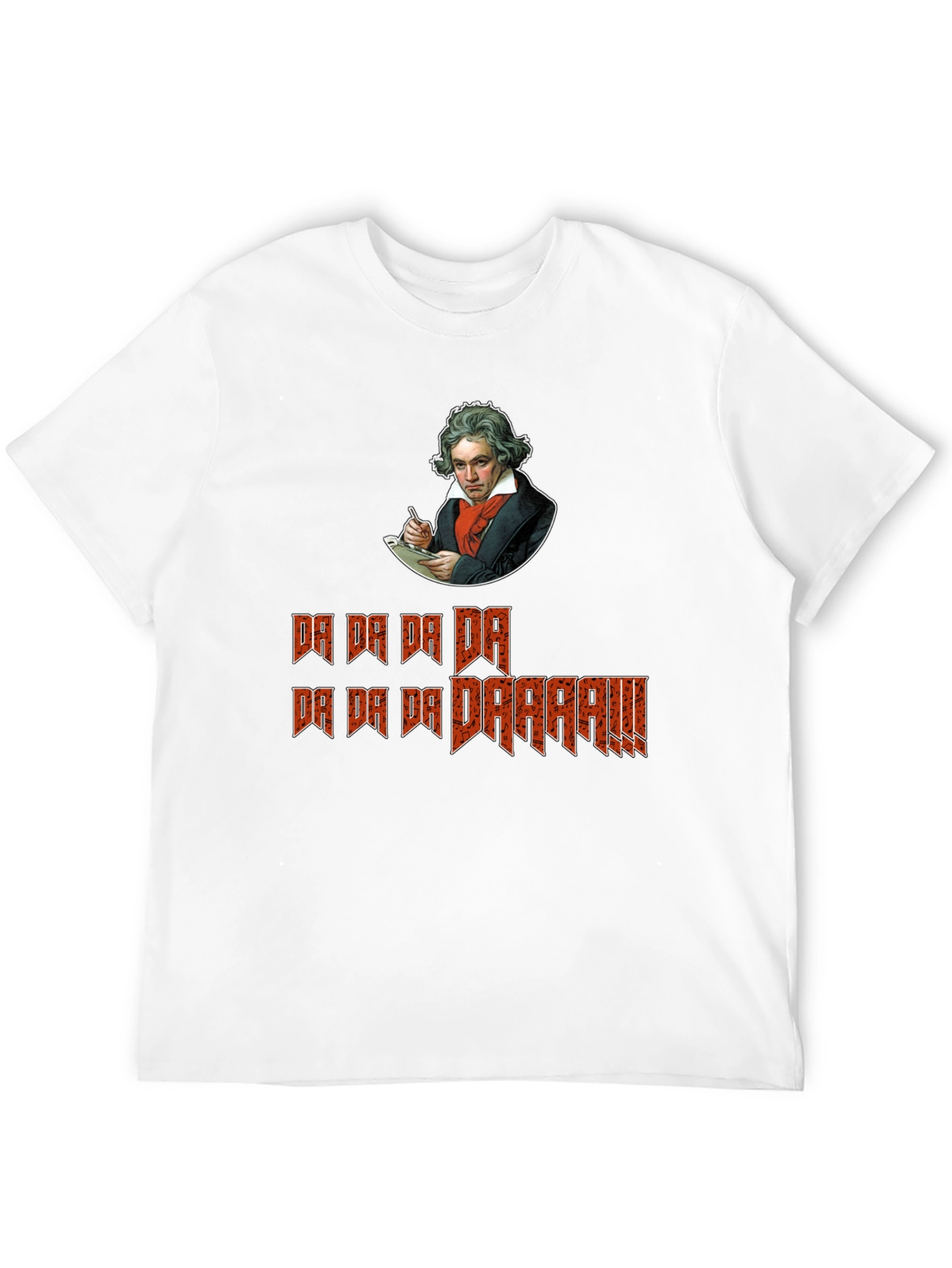 Beethoven Metal T-Shirt: Da Da Da DAAAA!!!