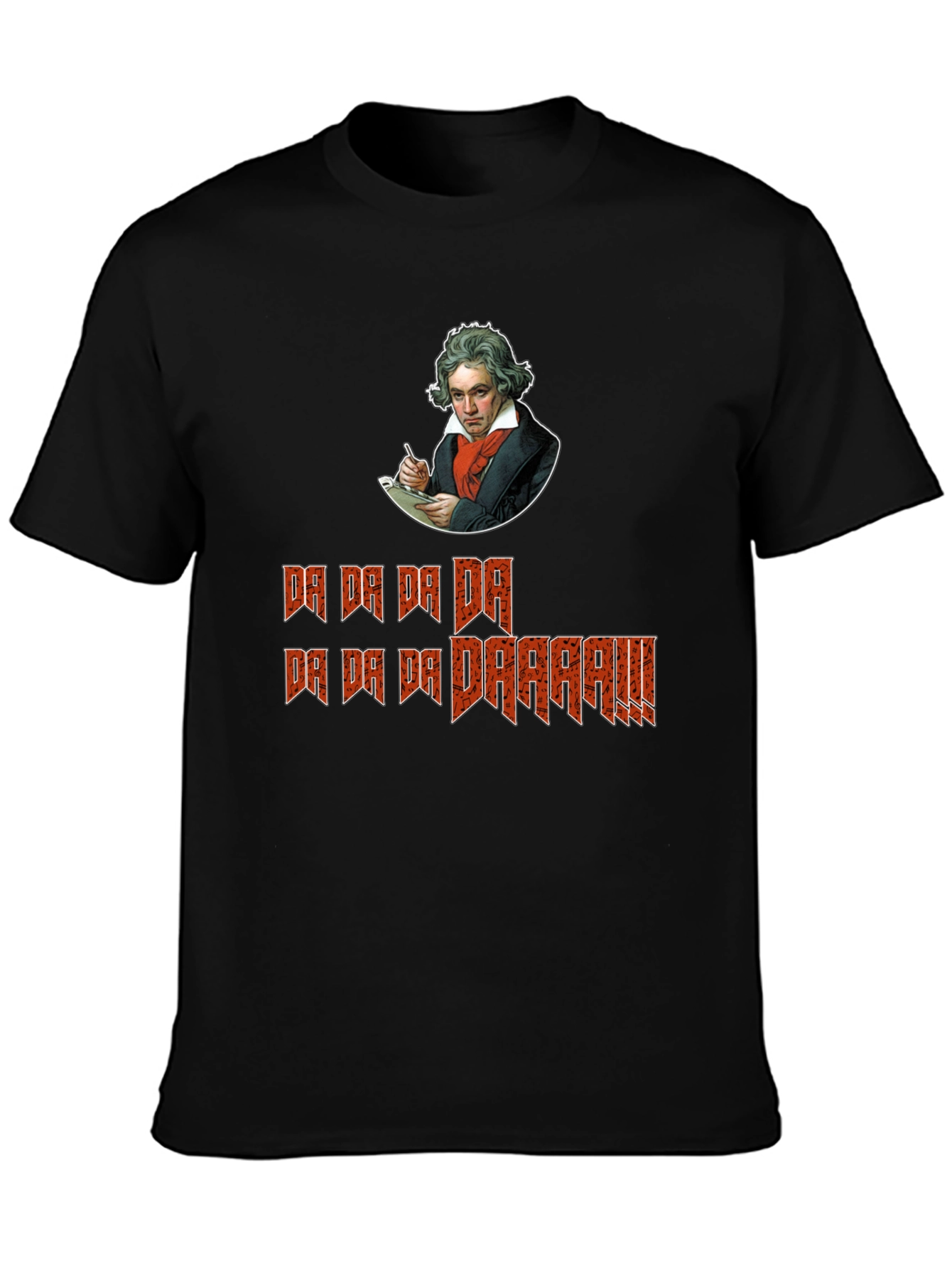 Beethoven Metal T-Shirt: Da Da Da DAAAA!!!