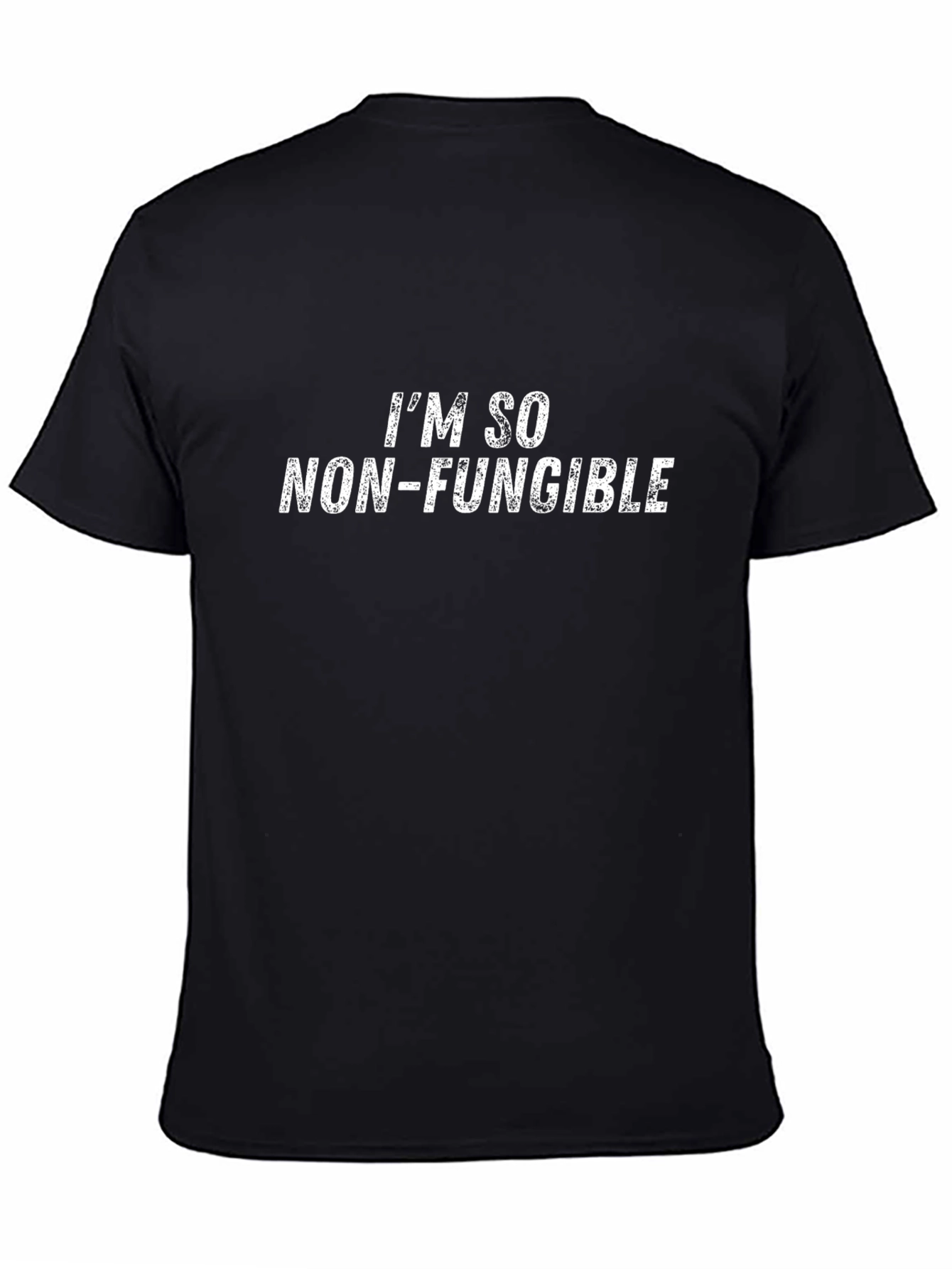 Im So Non-Fungible Black T-Shirt