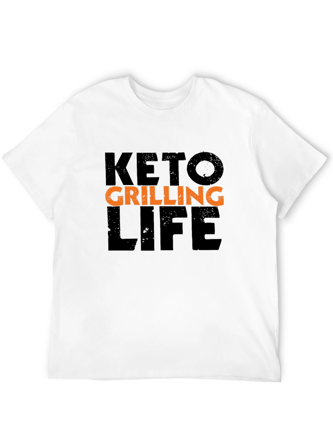 Keto Grilling Life Black Graphic T-Shirt