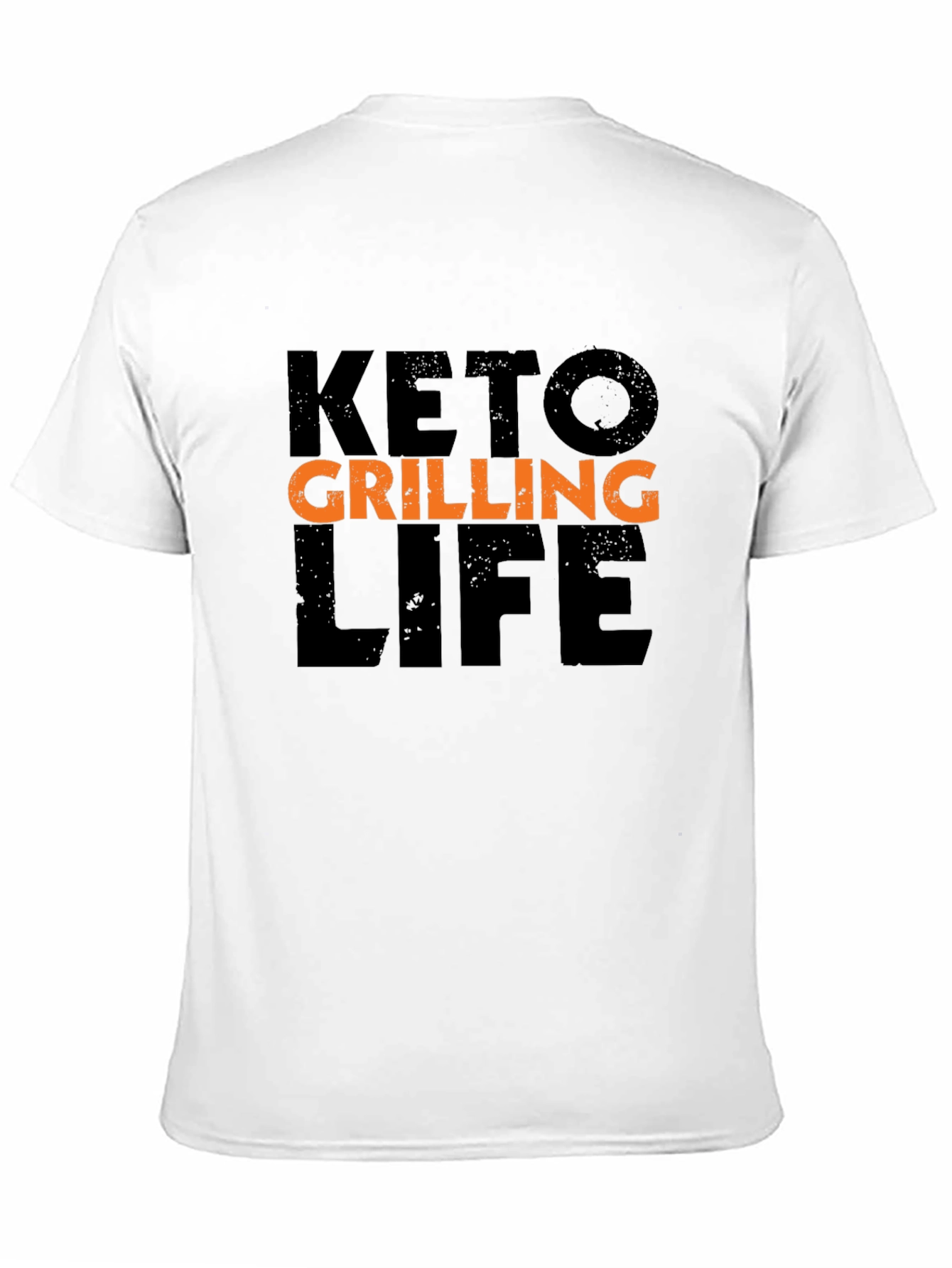Keto Grilling Life Black Graphic T-Shirt