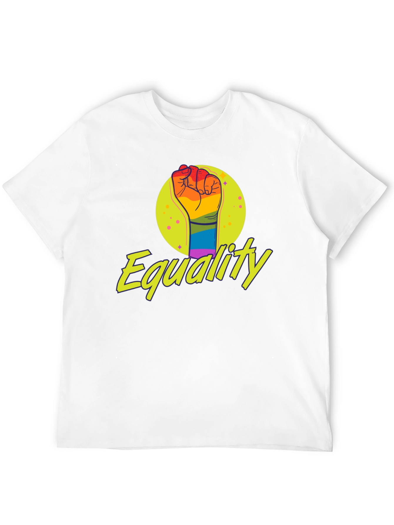 Equality Rainbow Fist T-Shirt - Pride