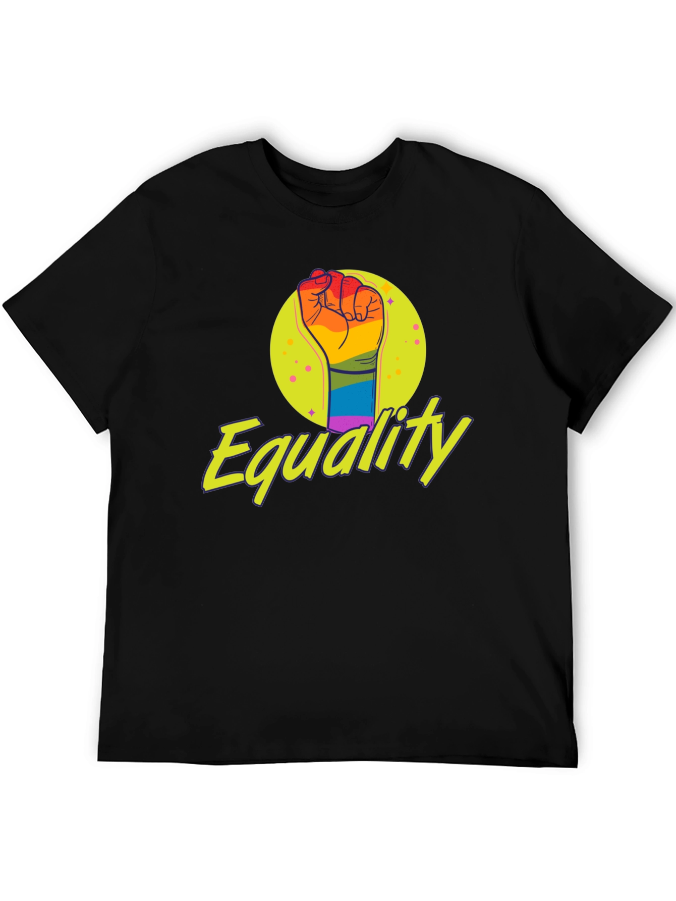 Equality Rainbow Fist T-Shirt - Pride