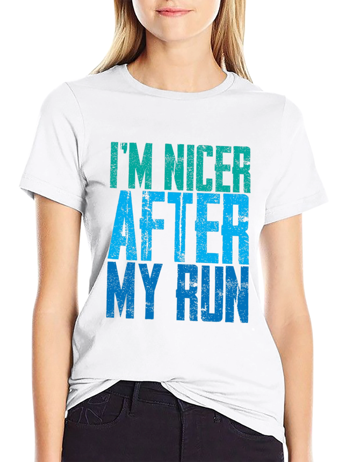 Im Nicer After My Run Graphic T-Shirt