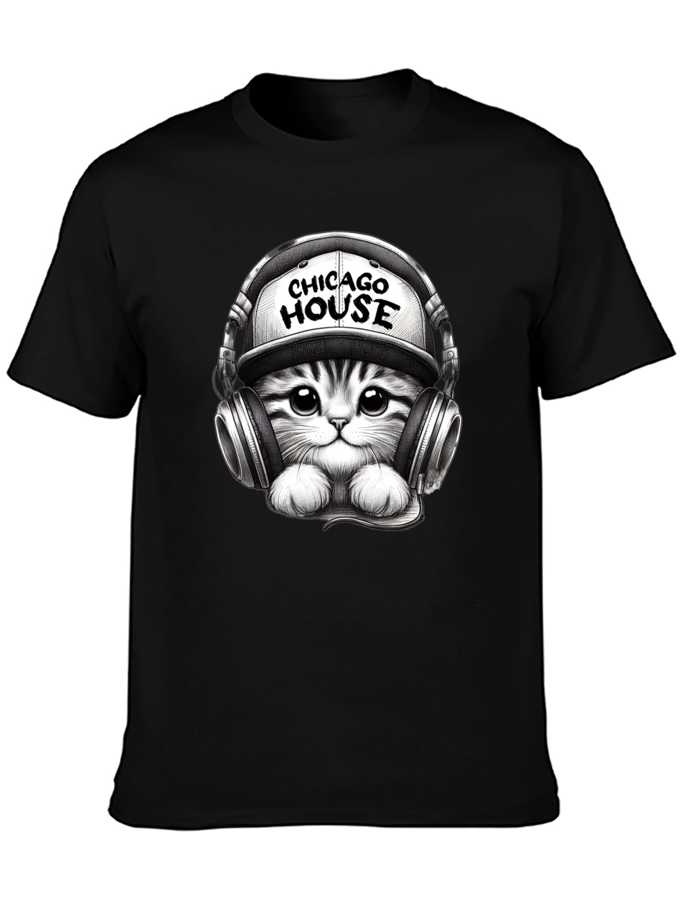 Chicago House Cat Graphic Tee