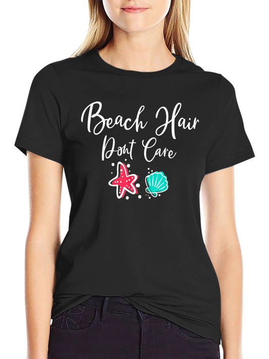 Beach Hair Dont Care Graphic Tee
