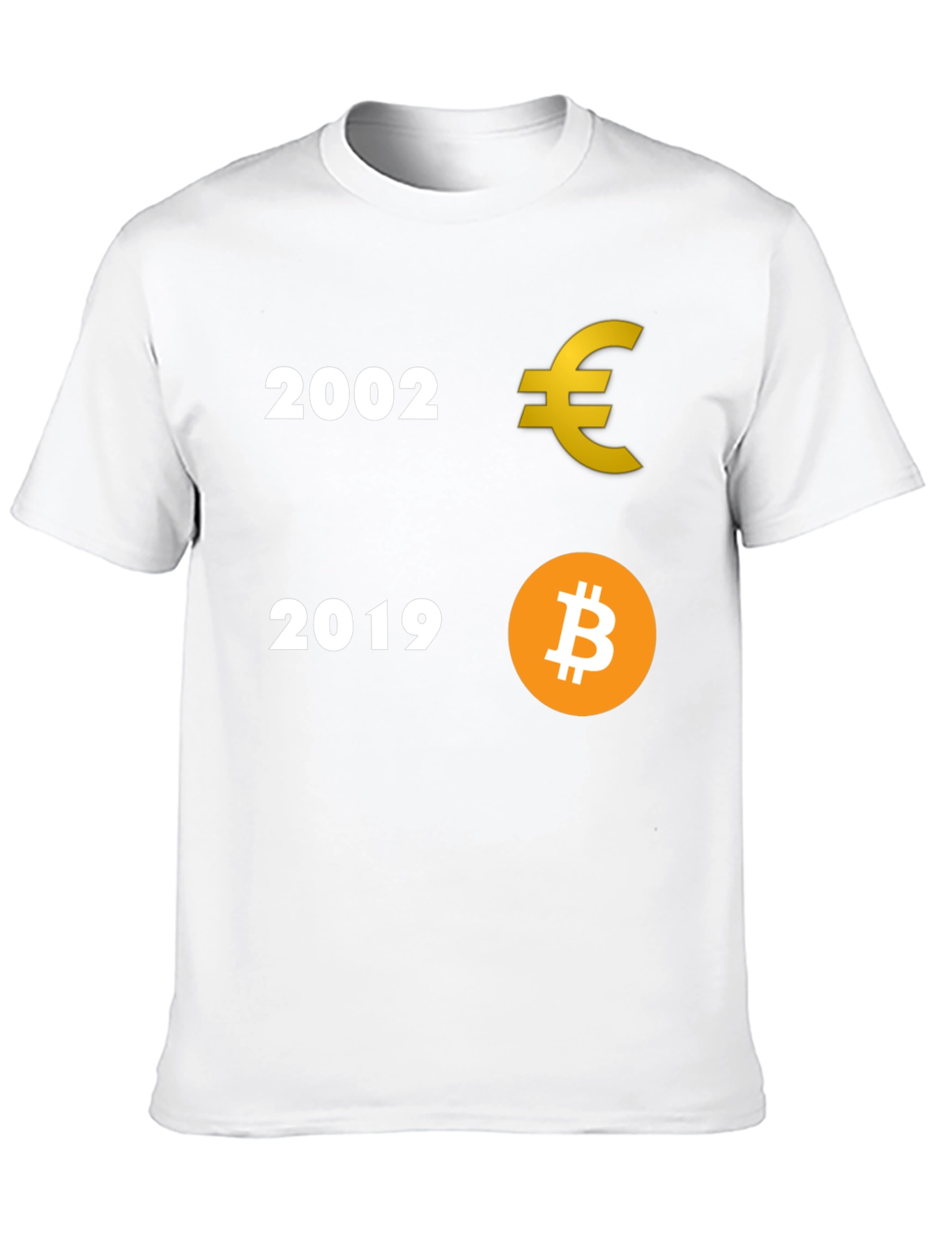 Euro to Bitcoin Evolution Tee