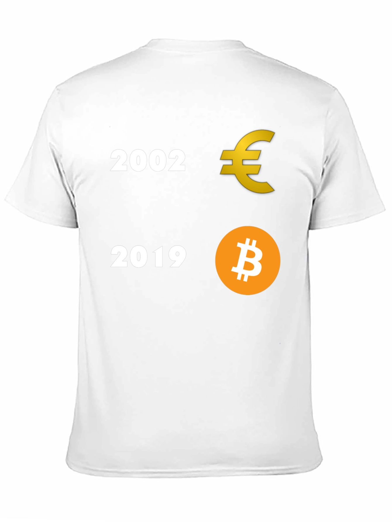 Euro to Bitcoin Evolution Tee