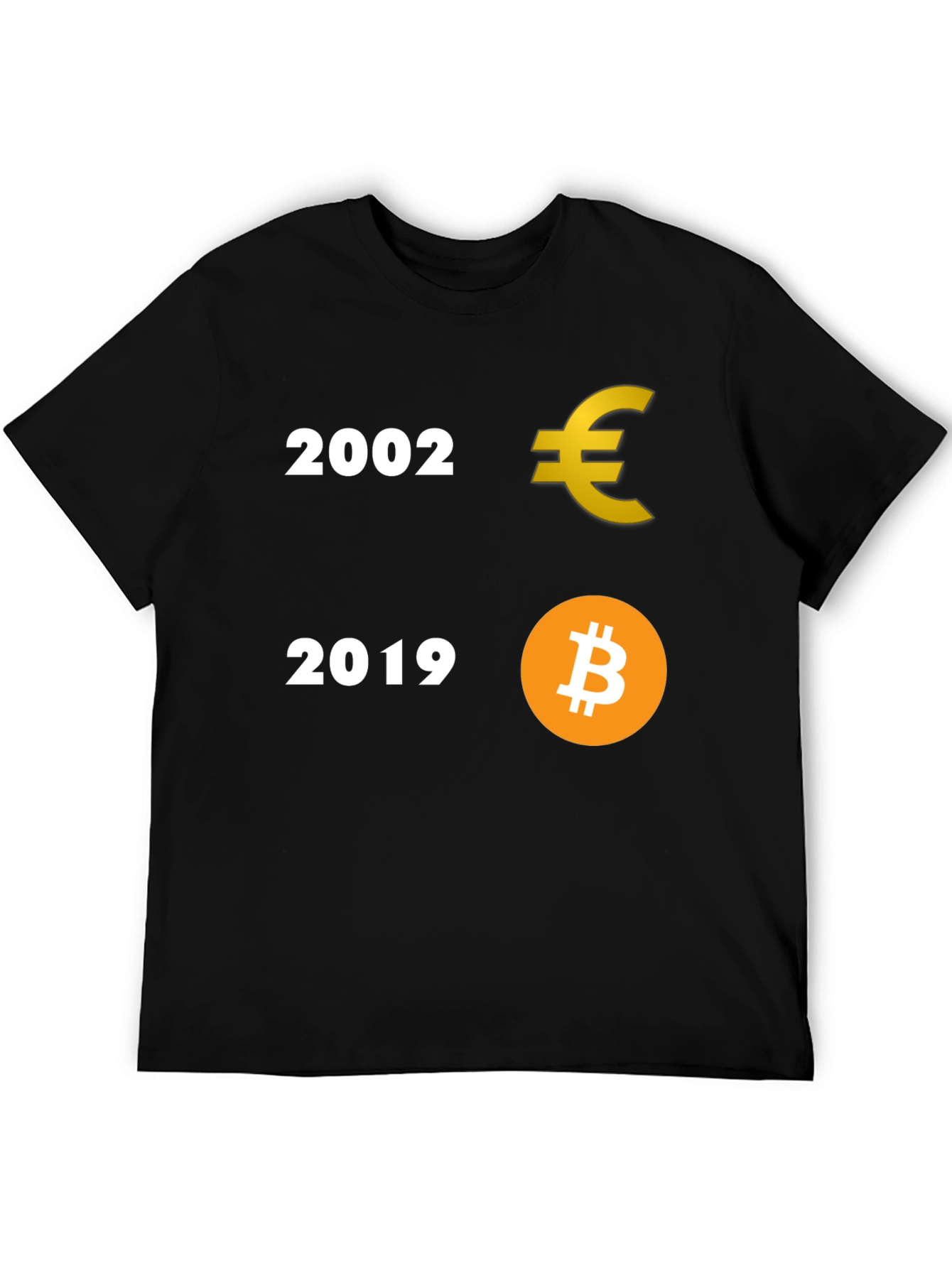 Euro to Bitcoin Evolution Tee