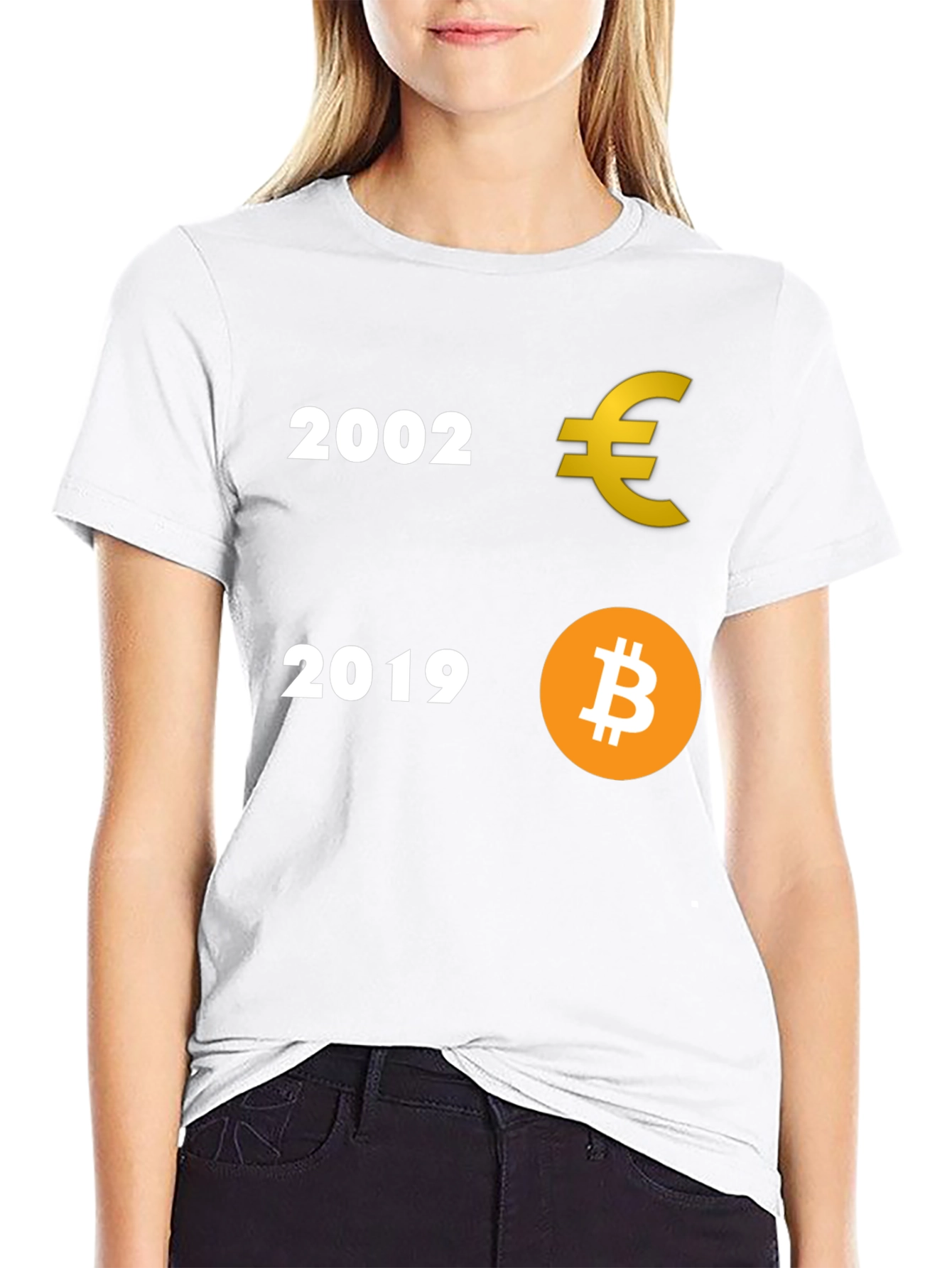 Euro to Bitcoin Evolution Tee