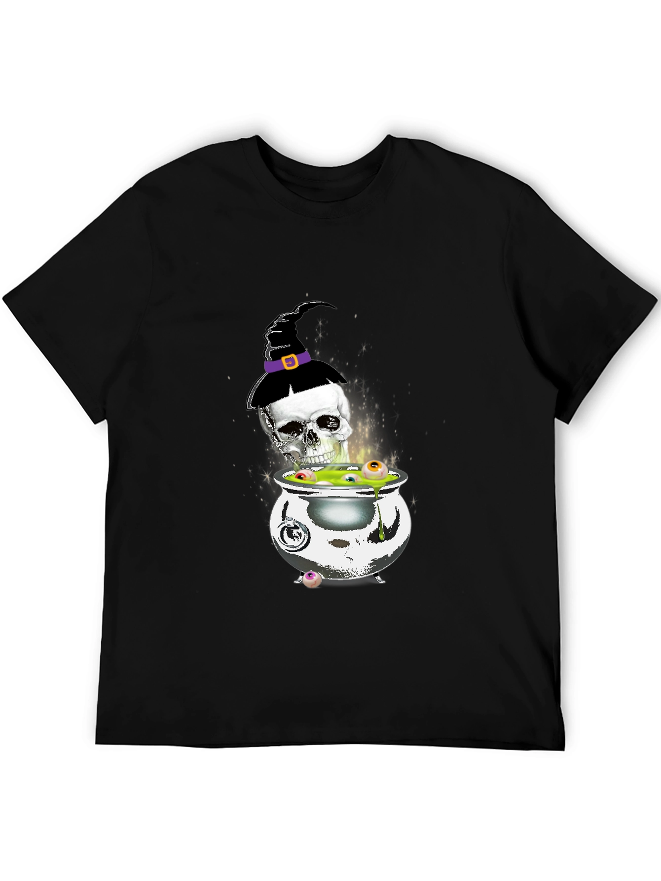 Halloween Skull Cauldron T-Shirt