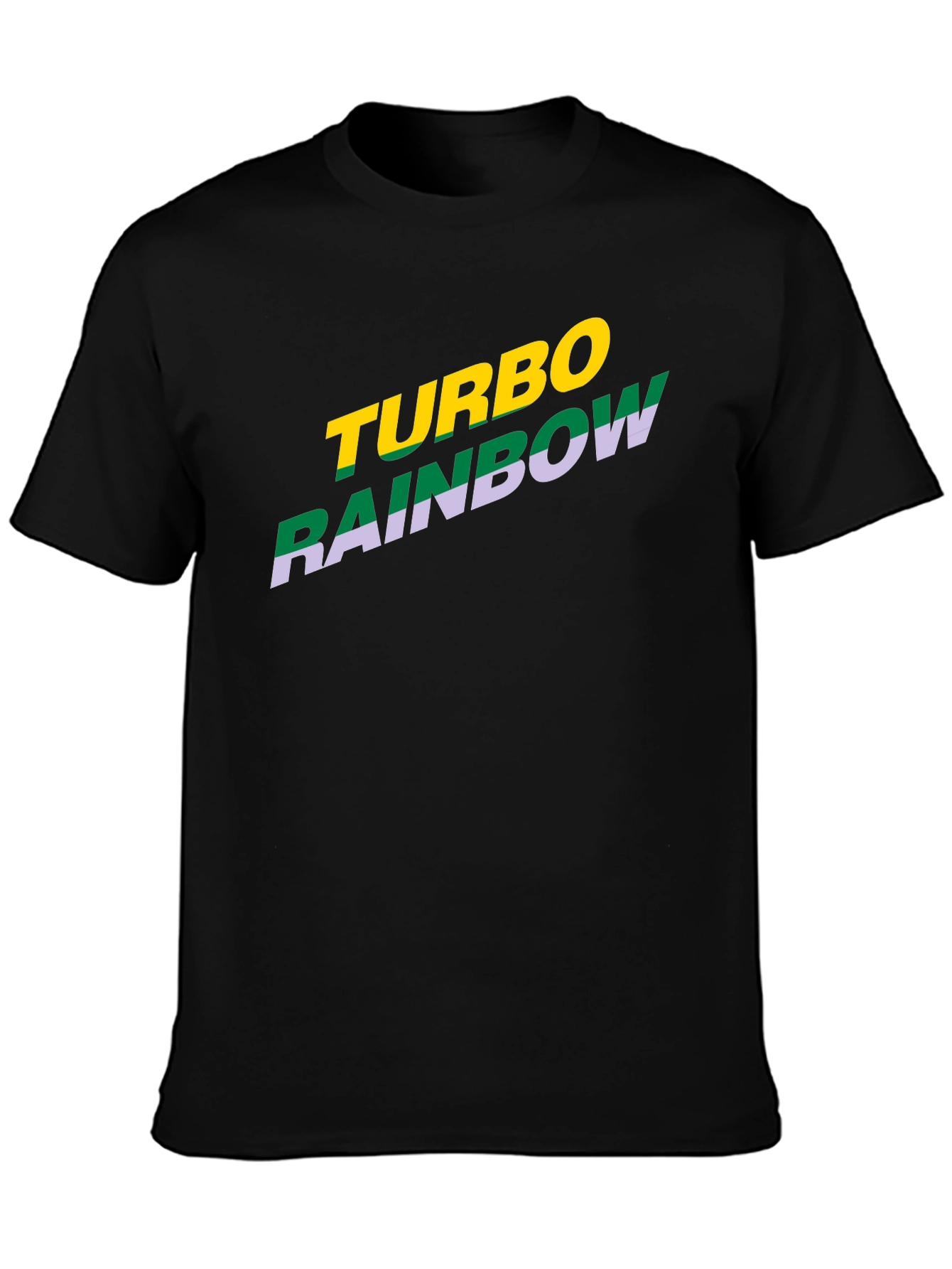 Turbo Rainbow Graphic Tee - Bold Style